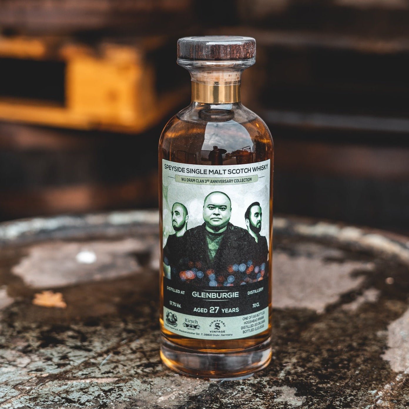 Glenburgie | 27 Jahre | 1995/2022 | Cask #6668 | Wu Dram Clan 3rd Anniversary Collection | 0,7l | 57,7%GET A BOTTLE