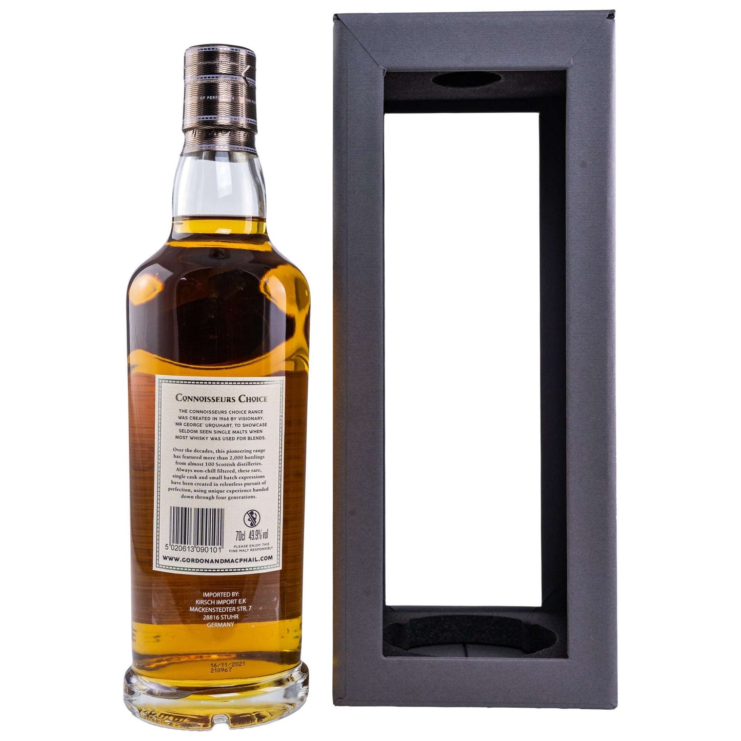Glencadam | 27 Jahre | 1994/2021 | Gordon & MacPhail | Cask Strength | Batch #21/209 | 0,7l | 49,9%GET A BOTTLE