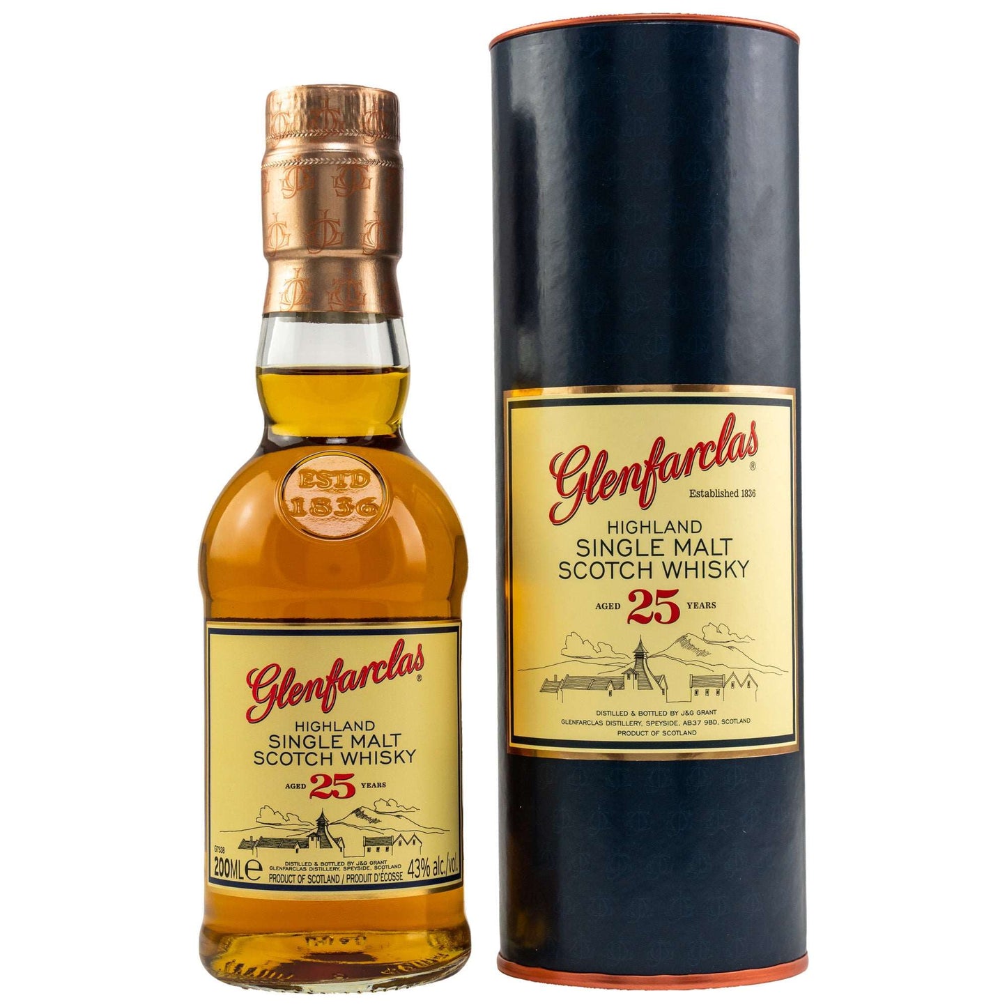 Glenfarclas | 25 Jahre | 0,2l | 43%GET A BOTTLE