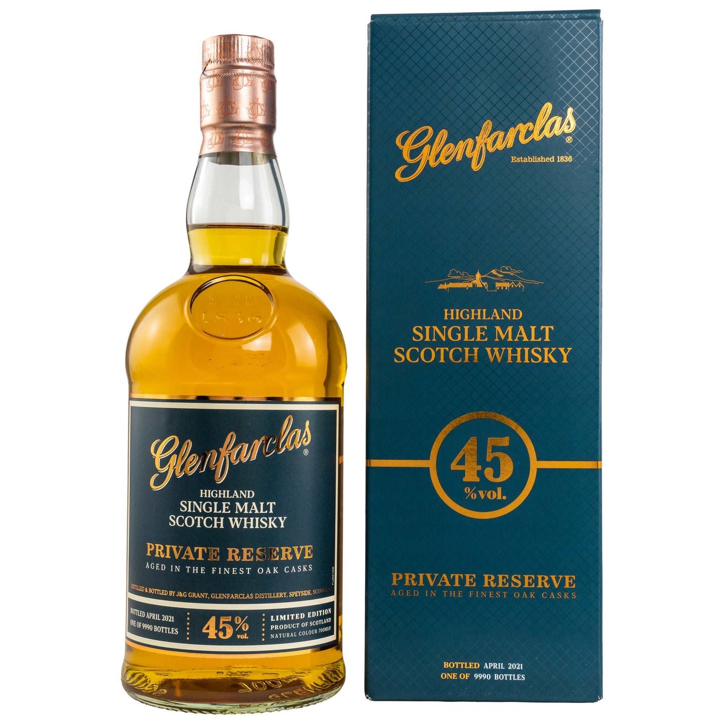 Glenfarclas | Private Reserve 2021 | 0,7l | 45%GET A BOTTLE