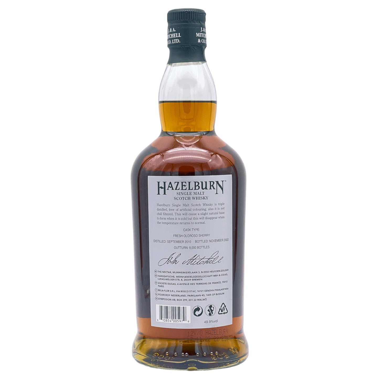 Hazelburn | 12 Jahre | 2010/2022 | Oloroso Cask | 49,9%GET A BOTTLE