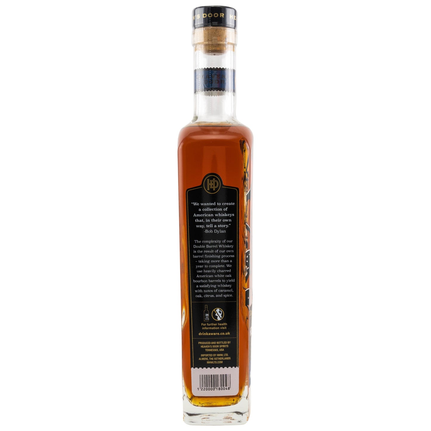 Heaven's Door | Double Barrel Whiskey | Blended American Whiskey | 0,7l | 50%GET A BOTTLE