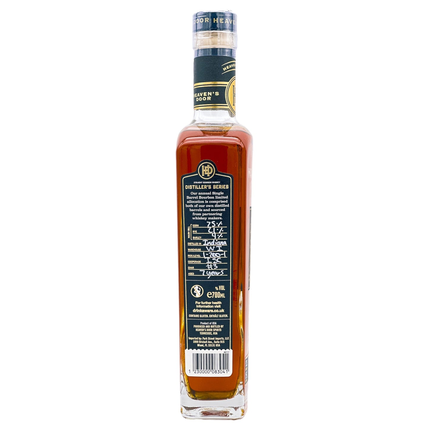 Heaven's Door | Schlumberger Selection 3 | Single Barrel | Straight Bourbon | 58,1%GET A BOTTLE