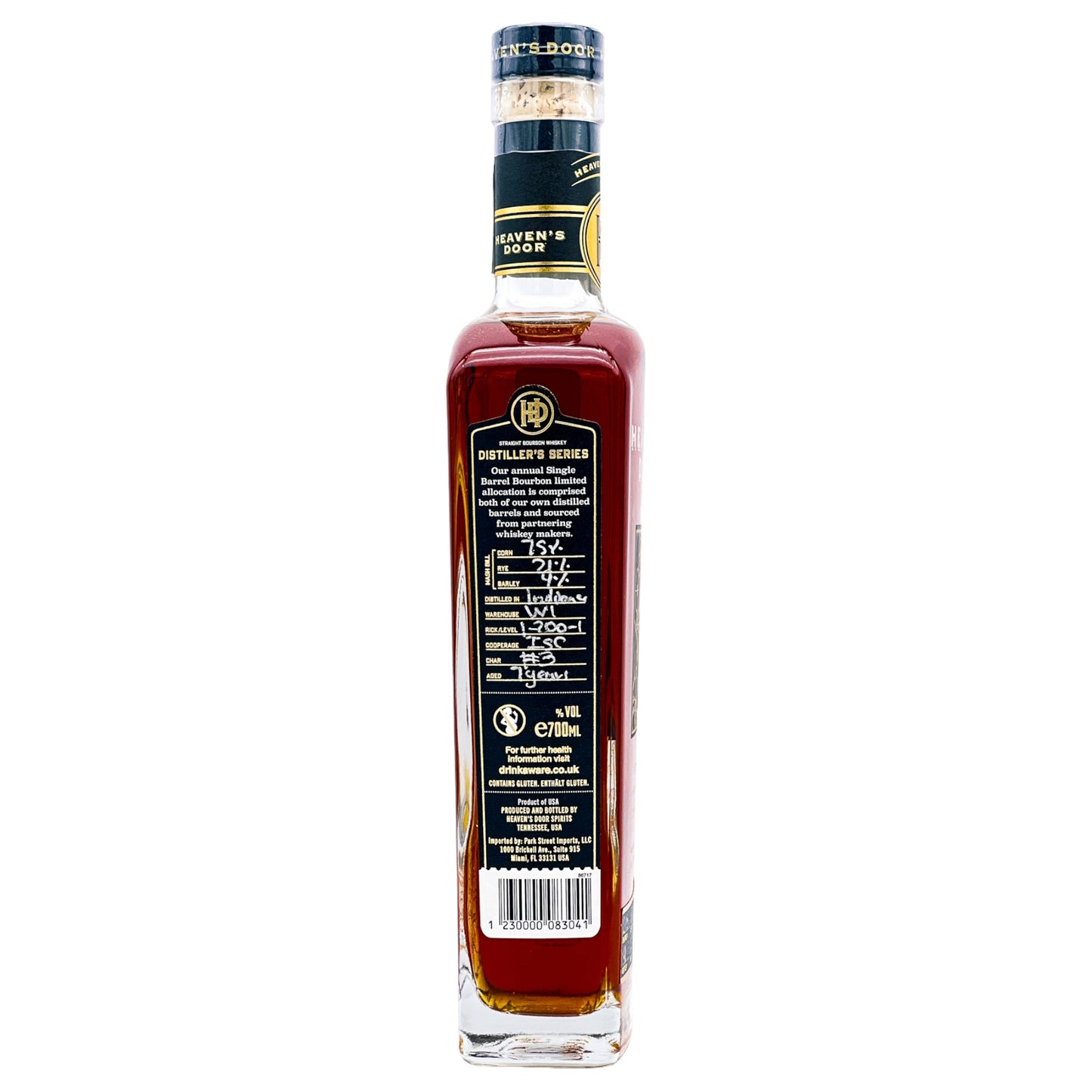Heaven's Door | Schlumberger Selection 5 | Single Barrel | Straight Bourbon | 61,4%GET A BOTTLE