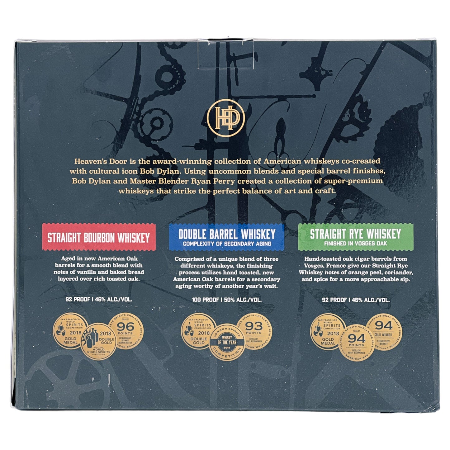 Heaven's Door Trio | Geschenk-Set | 3 x 0,2l | 47%GET A BOTTLE