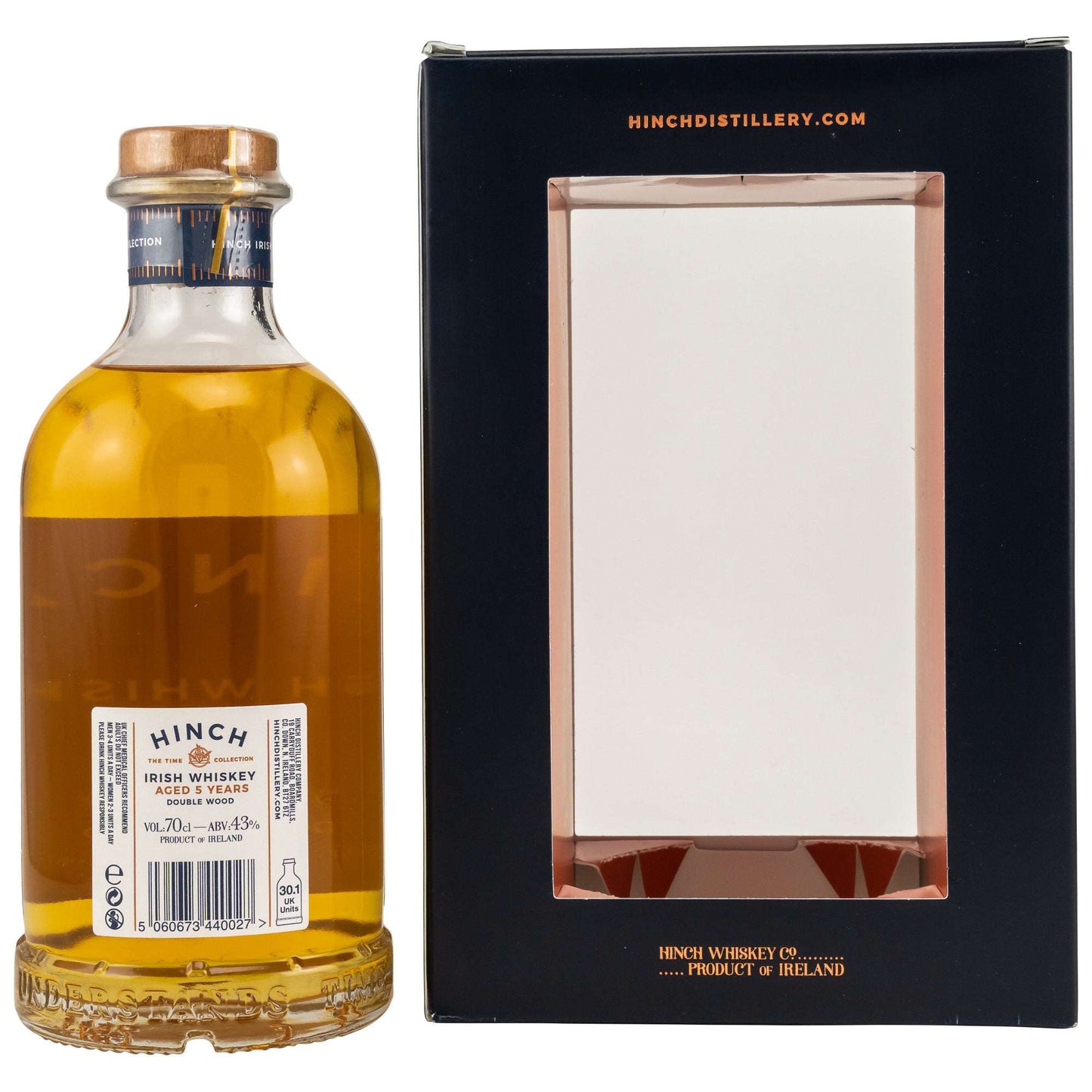 Hinch | 5 Jahre | Double Wood | Blended Irish Whiskey | 0,7l | 43%GET A BOTTLE