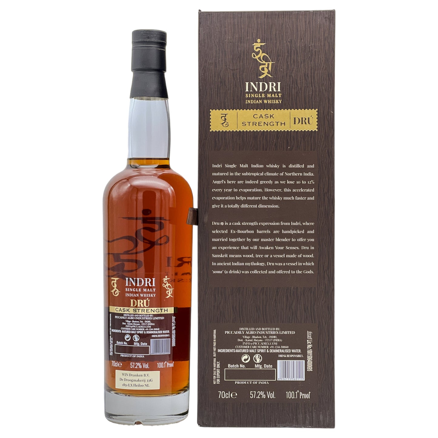 Indri Dru | Cask Strength | Indian Whisky | 57,2%GET A BOTTLE