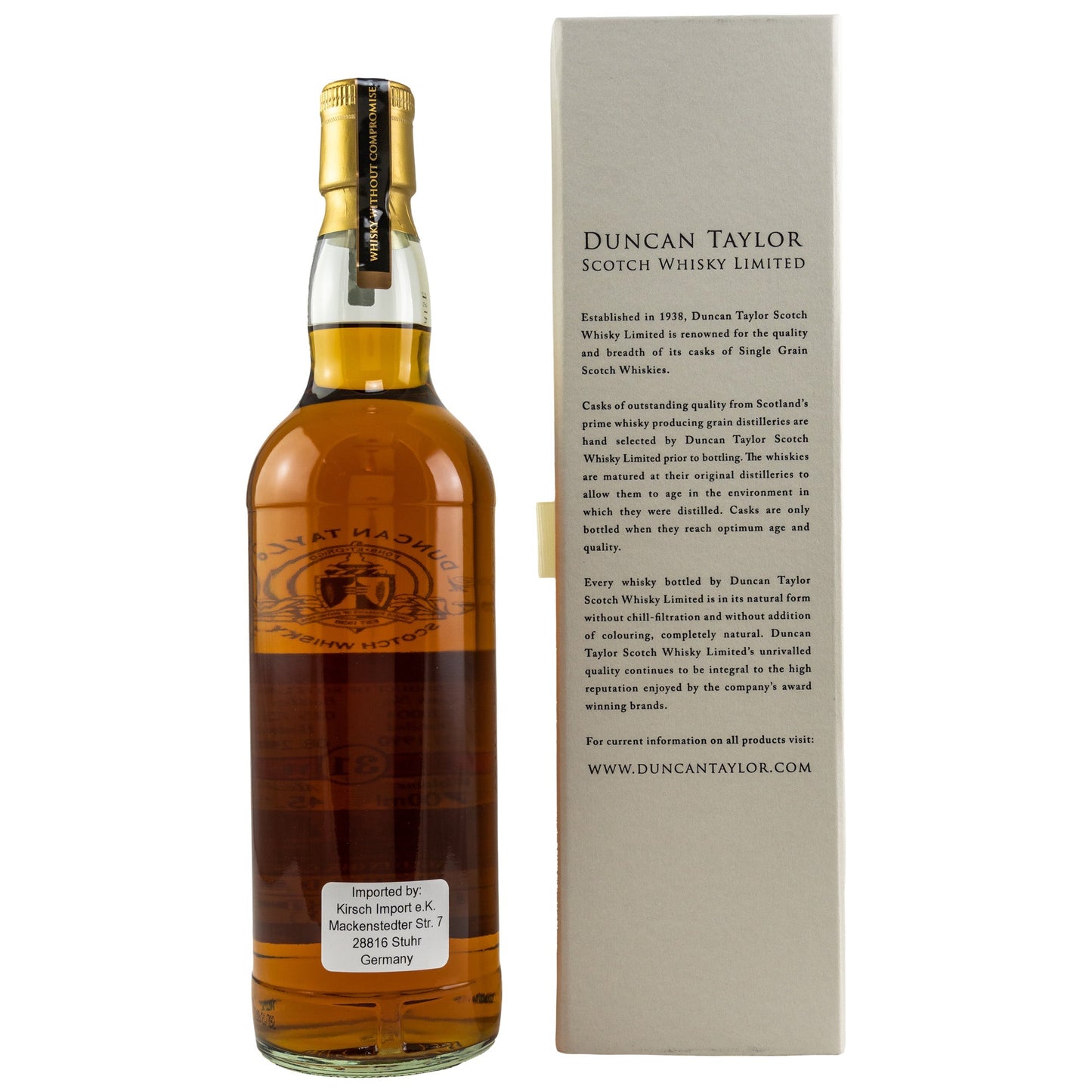 Invergordon | 31 Jahre | 1990/2021 | Duncan Taylor | Cask #520004 | Rare Auld Grain Whisky | 45,9%GET A BOTTLE