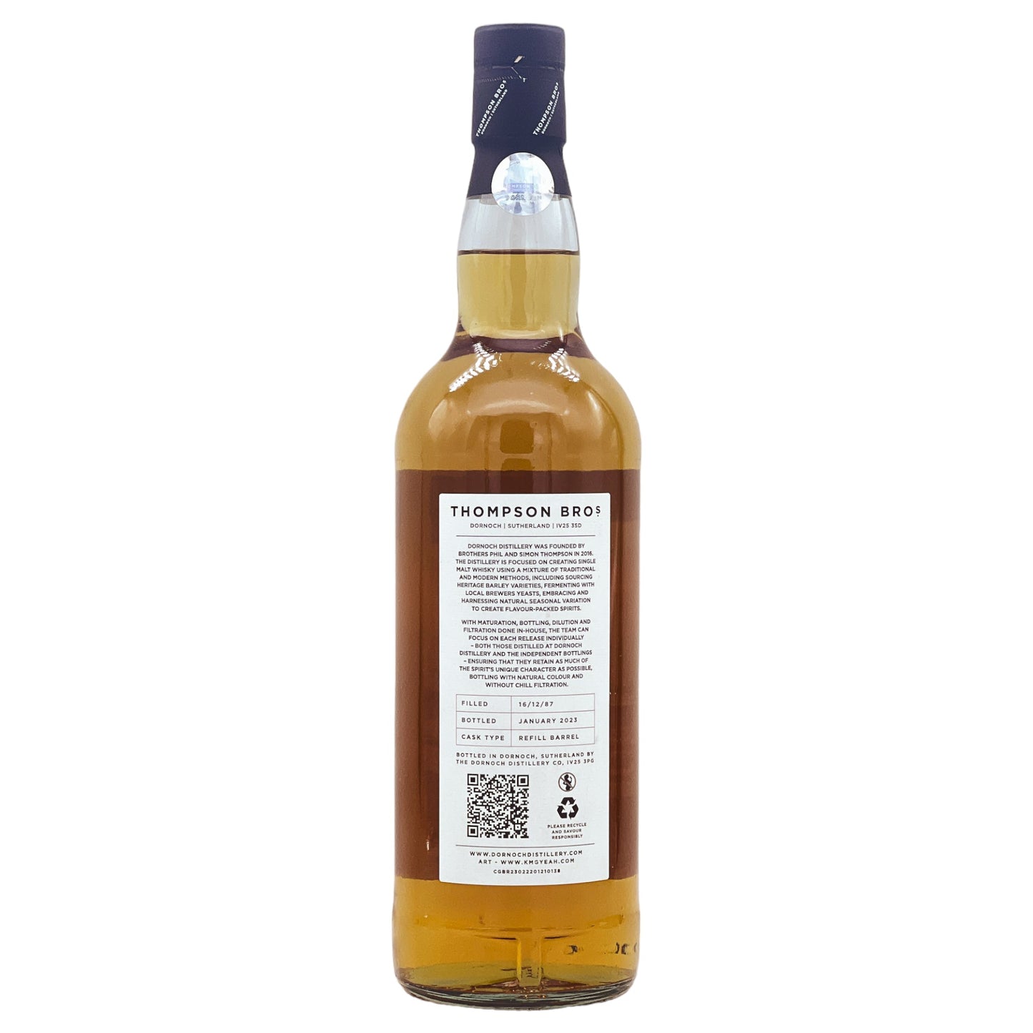 Invergordon | Thompson Bros. | 1987/2023 | 35 Jahre | 54,3%GET A BOTTLE