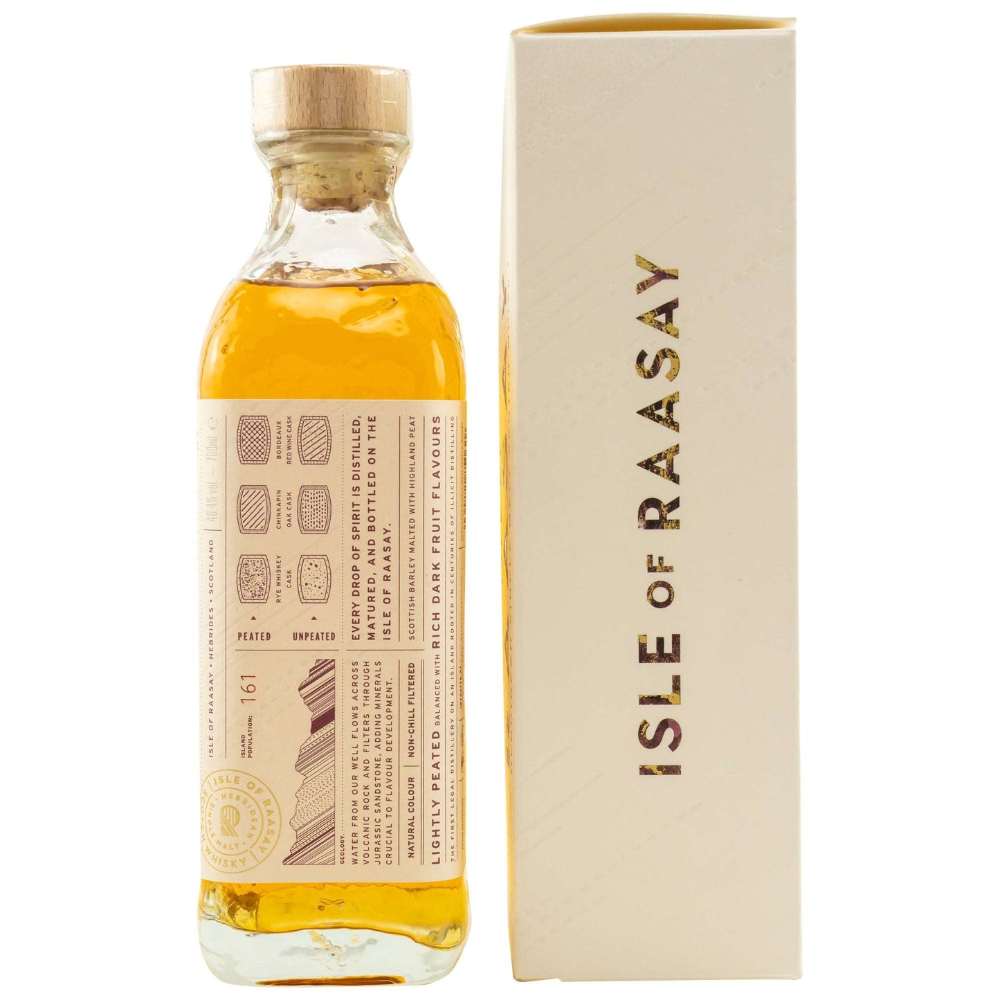 Isle of Raasay | Core Release | Batch R-01 | Herbidean Single Malt Scotch Whisky | 0,7l | 46,4%GET A BOTTLE