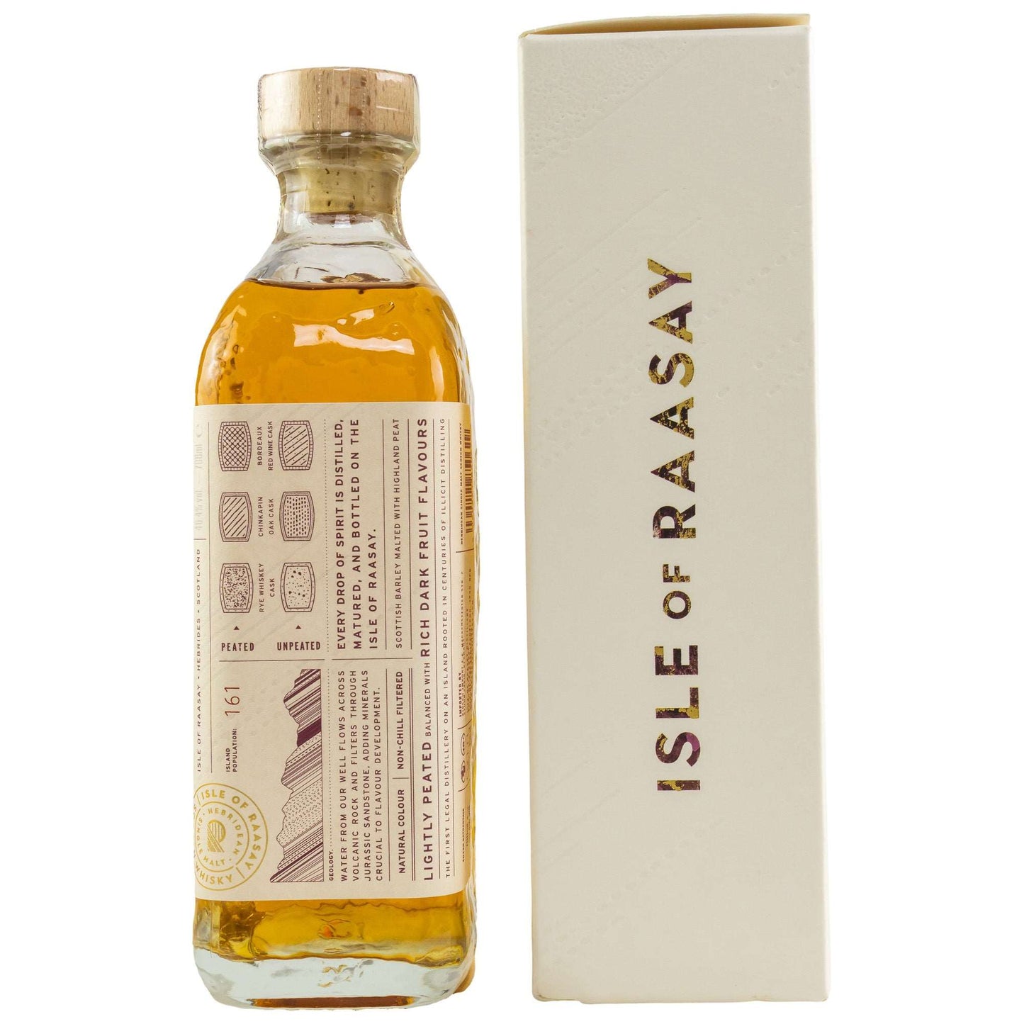 Isle of Raasay | Core Release | Batch R-02 | Herbidean Single Malt Scotch Whisky | 0,7l | 46,4%GET A BOTTLE
