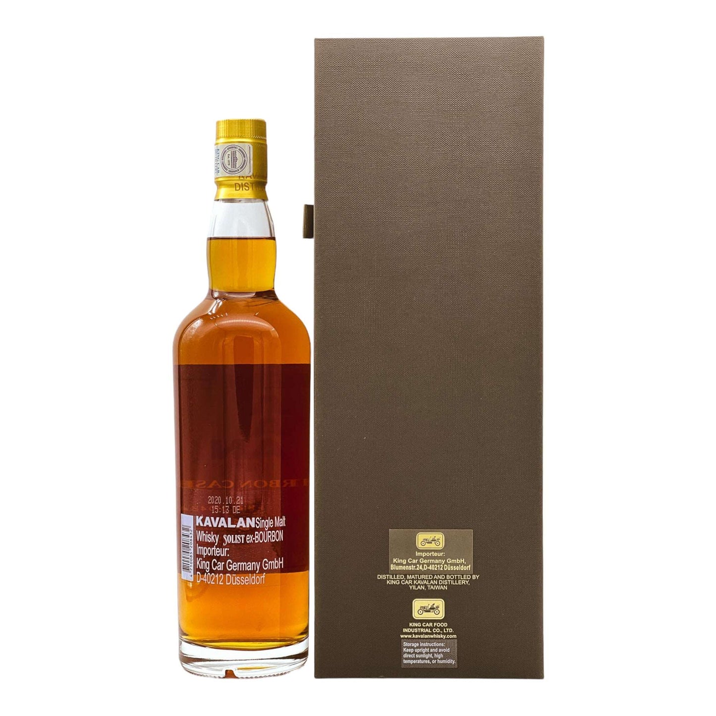 Kavalan | Solist | Ex-Bourbon | Cask Strength | Single Malt Taiwanese Whisky | 0,7l | 57,1%GET A BOTTLE