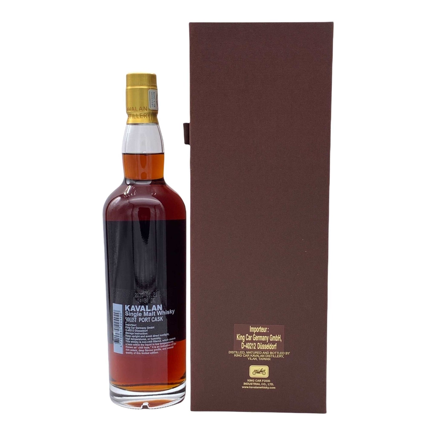 Kavalan | Solist | Port Cask | Cask Strength | Single Malt Taiwanese Whisky | 0,7l | 57,1%GET A BOTTLE