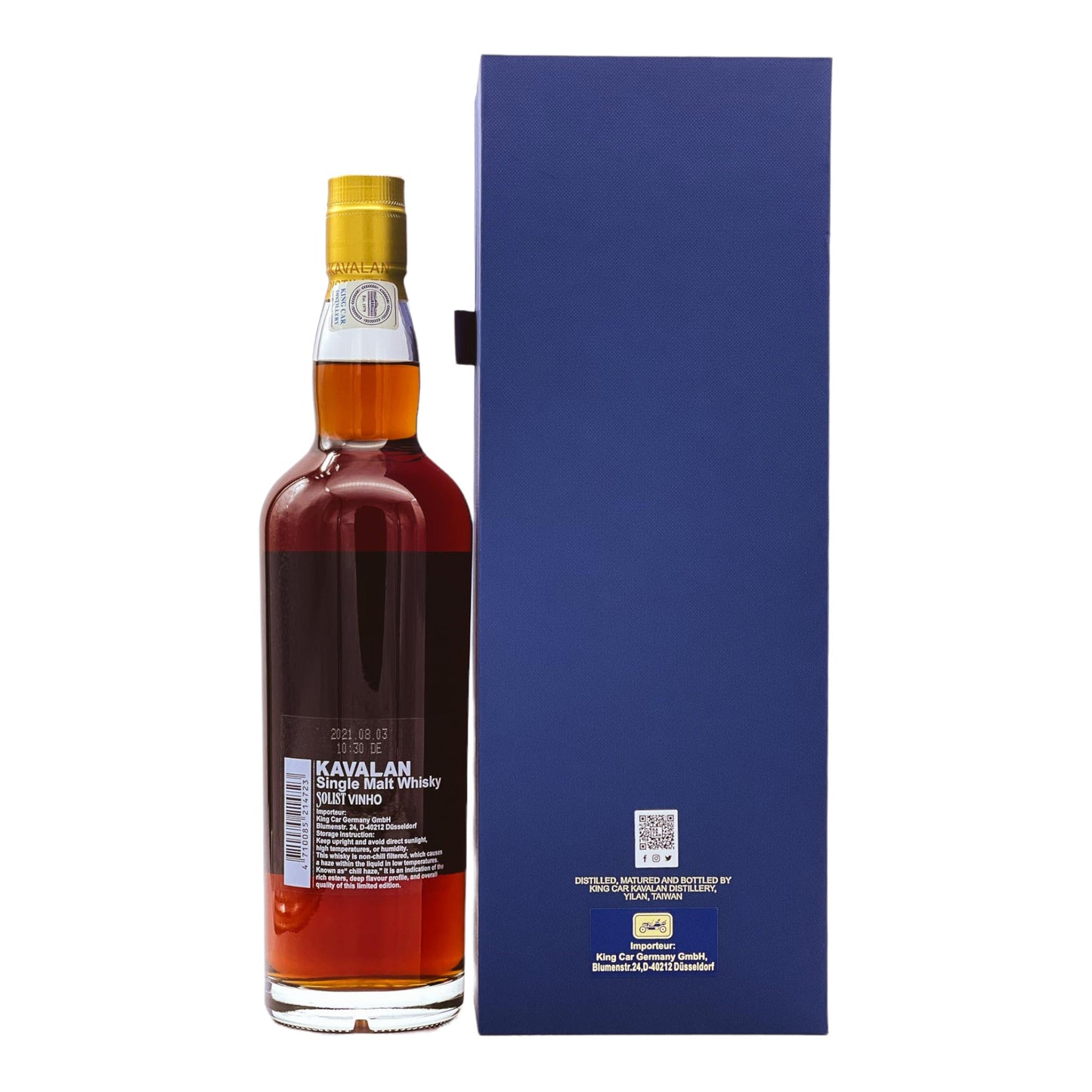 Kavalan | Solist | Vinho Barrique | Cask Strength | Single Malt Taiwanese Whisky | 0,7l | 55,6%GET A BOTTLE