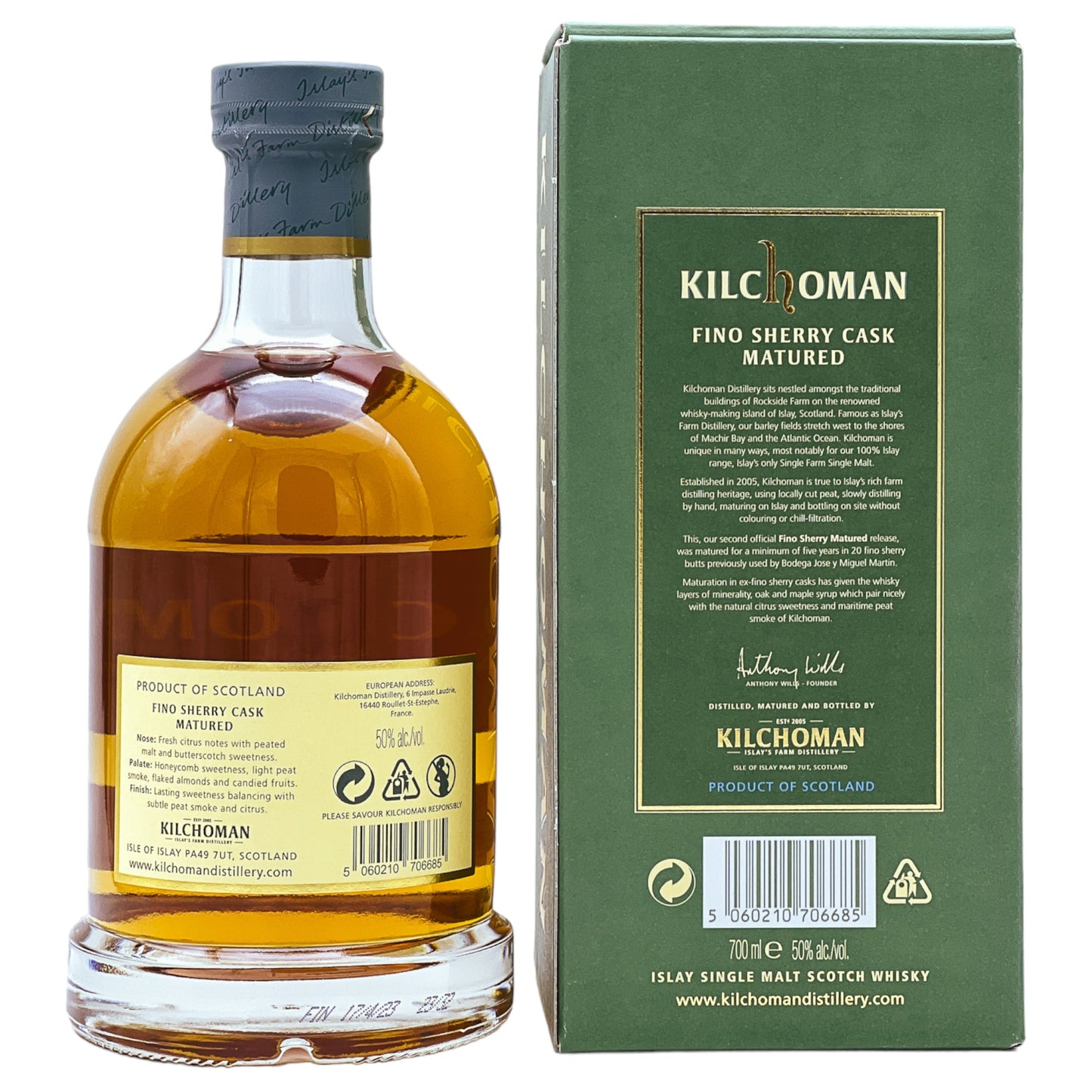 Kilchoman | Fino Sherry Cask Matured | 2023 Edition | 50%GET A BOTTLE