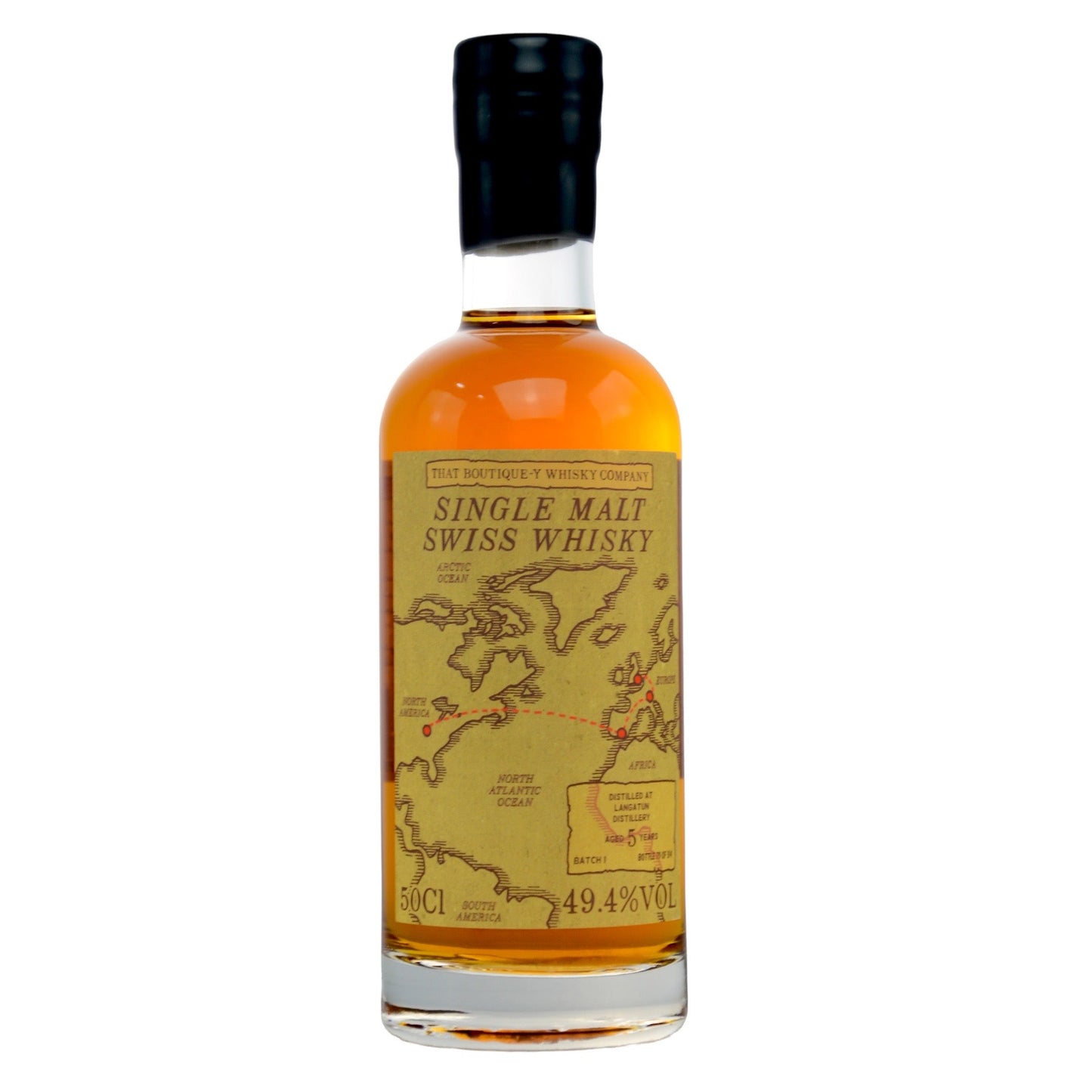 Langatun | 5 Jahre | Batch 1 | TBWC | Swiss Whisky | 0,5l | 49,4%GET A BOTTLE