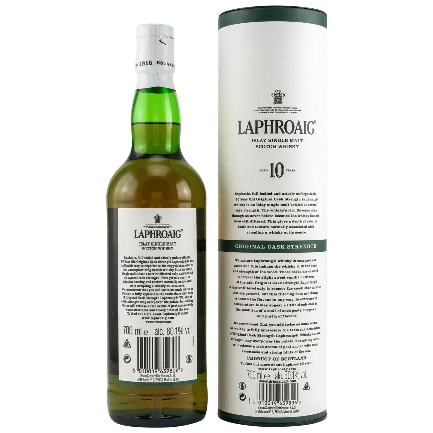 Laphroaig | 10 Jahre | 2020 | Batch 12 | Original Cask Strength | 0,7l | 60,1%GET A BOTTLE