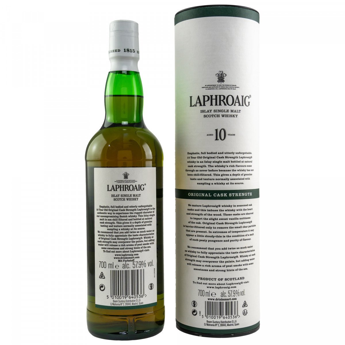 Laphroaig | 10 Jahre | 2021 | Batch 13 | Original Cask Strength | 0,7l | 57,9%GET A BOTTLE