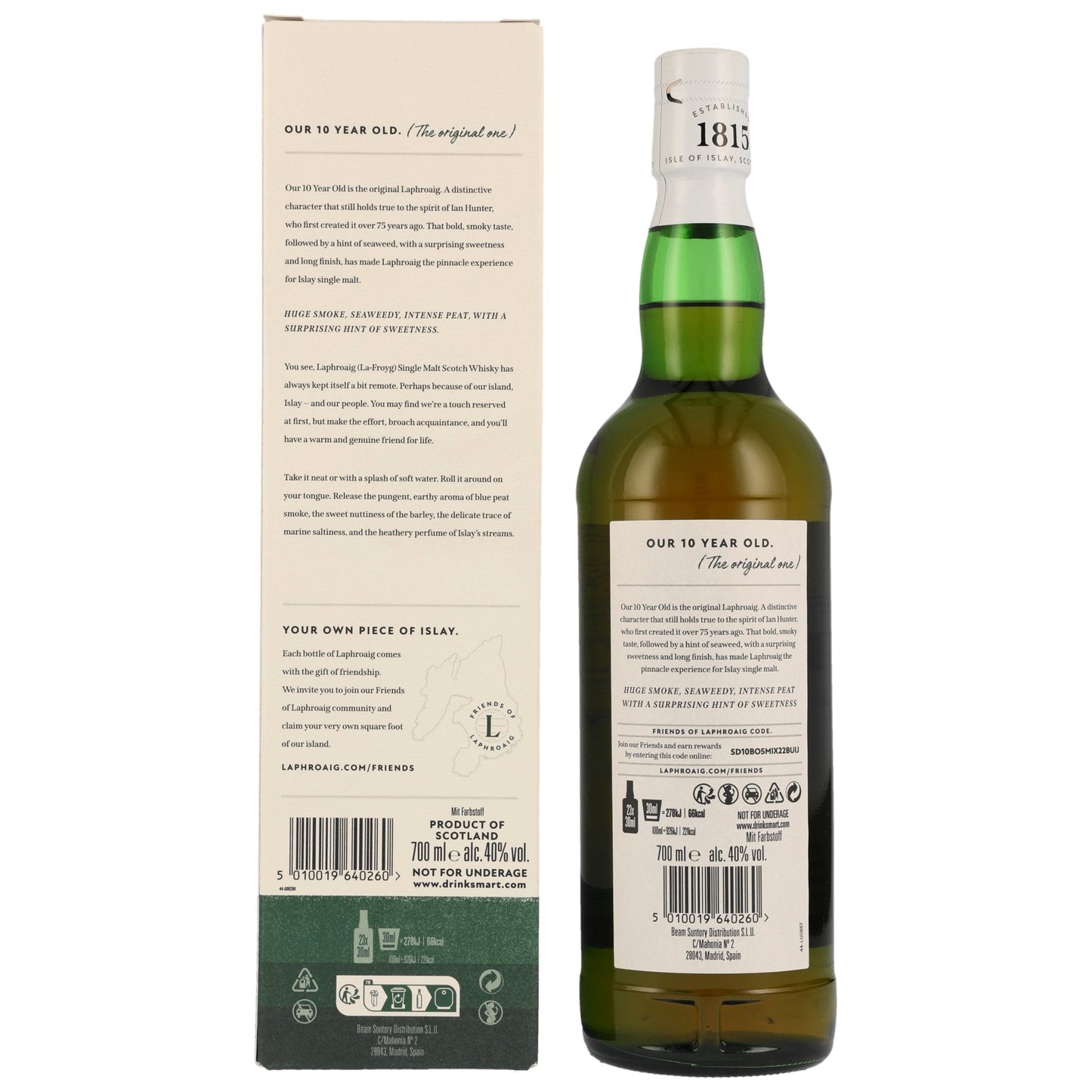 Laphroaig | 10 Jahre | 40%GET A BOTTLE