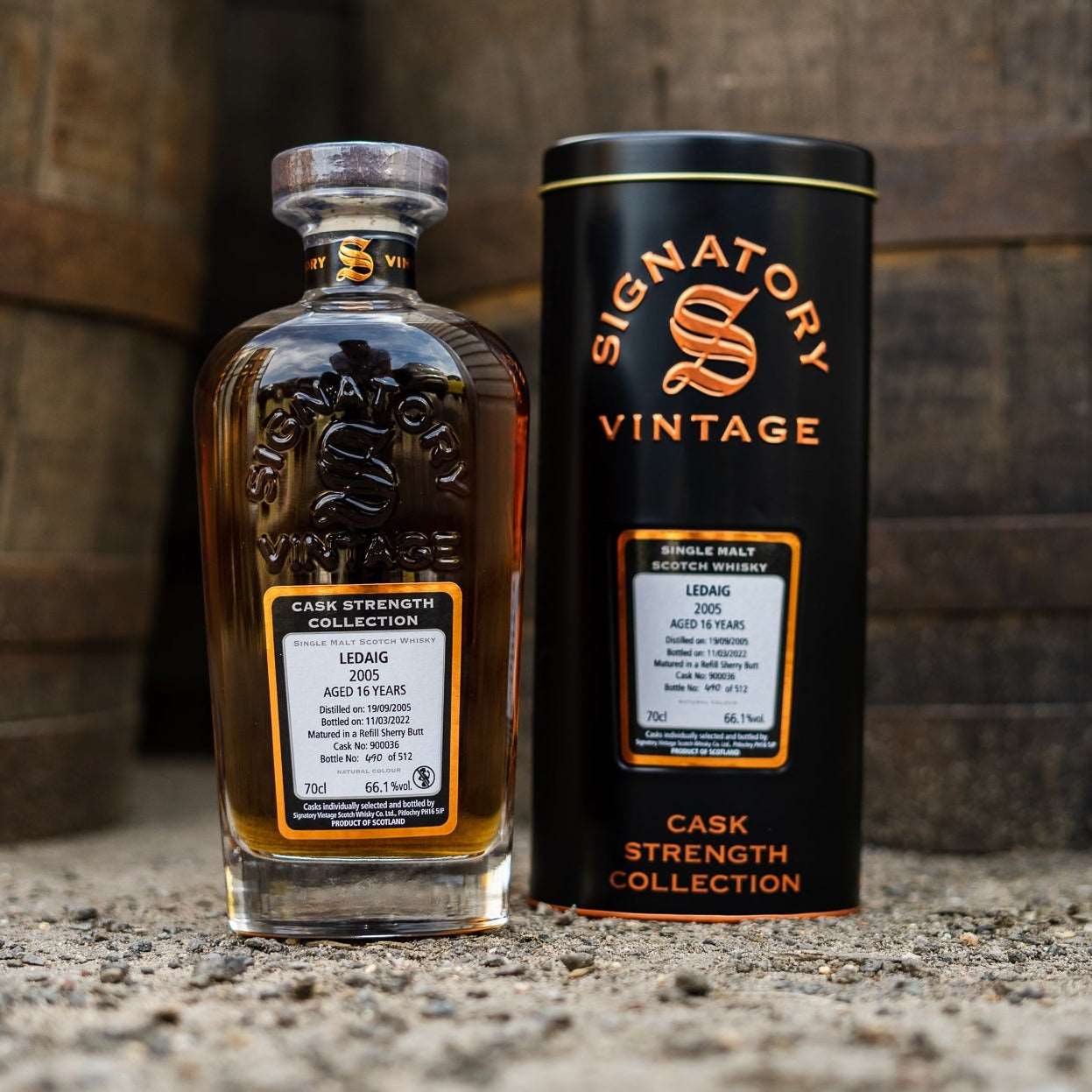 Ledaig | 16 Jahre | 2005/2022 | Cask #900036 | Signatory Vintage Collection | 0,7l | 66,1%GET A BOTTLE