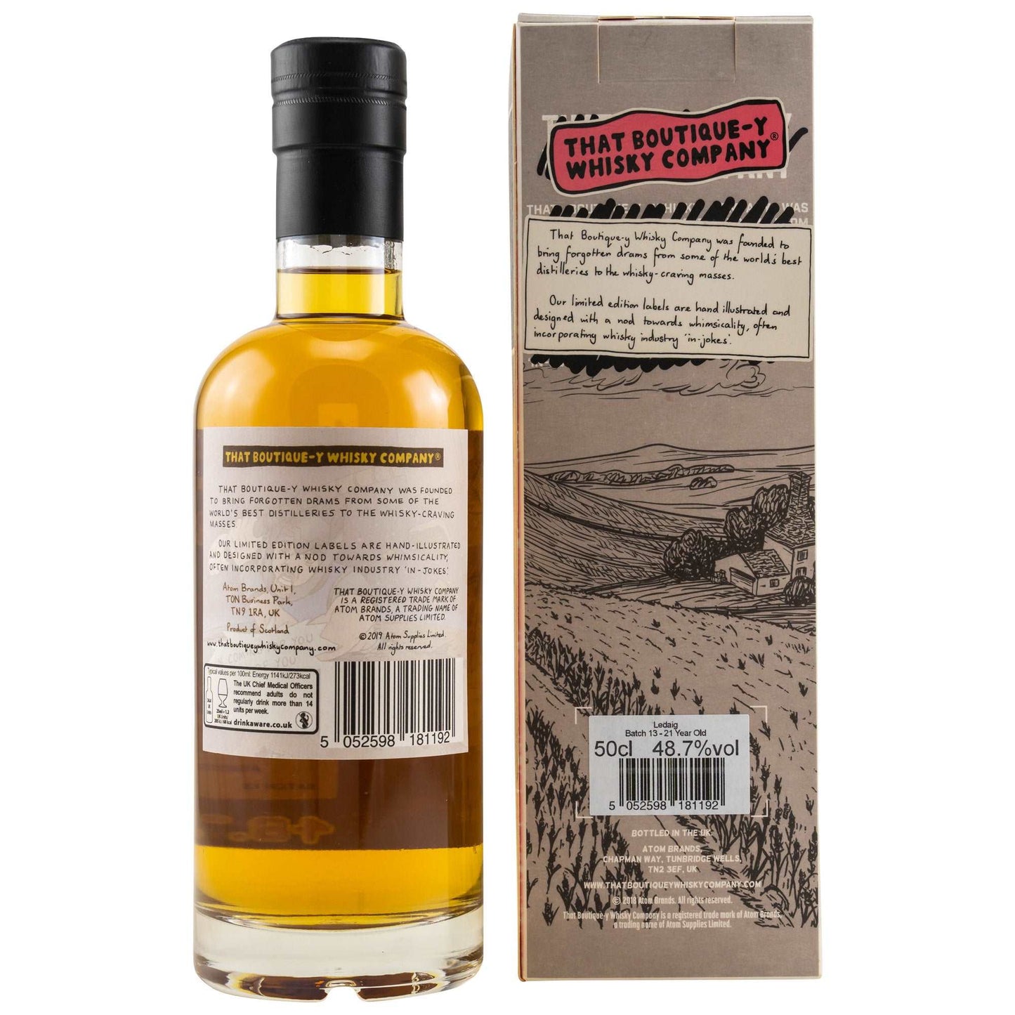 Ledaig | 21 Jahre | Batch 13 | That Boutique-y Whisky Company | 0,5l | 48,7%GET A BOTTLE