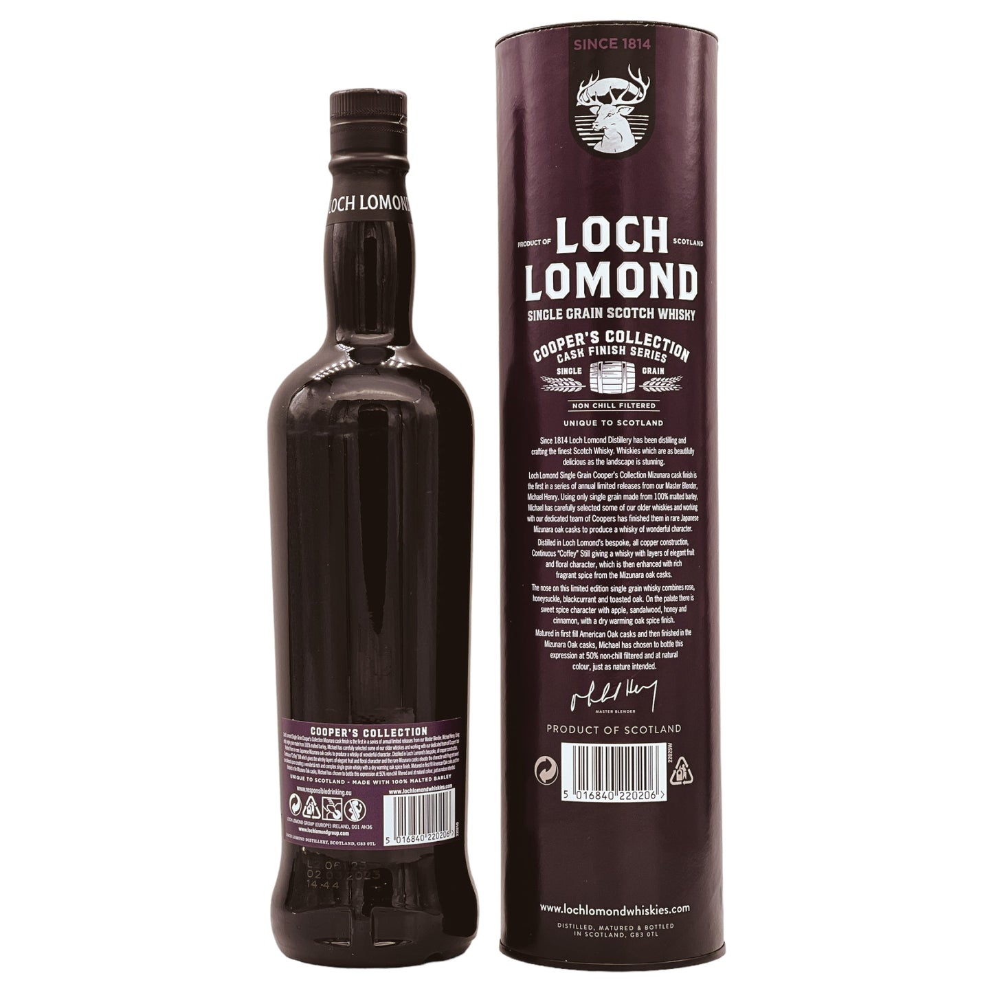 Loch Lomond | Mizunara Finish | Cooper's Collection 2022 | 50%GET A BOTTLE