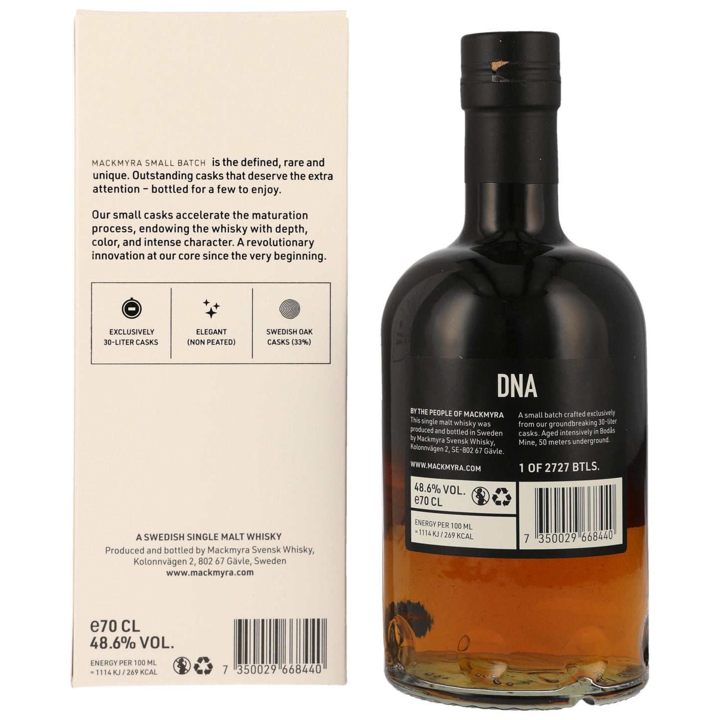 Mackmyra | DNA | Swedish Whisky | 48,6%GET A BOTTLE