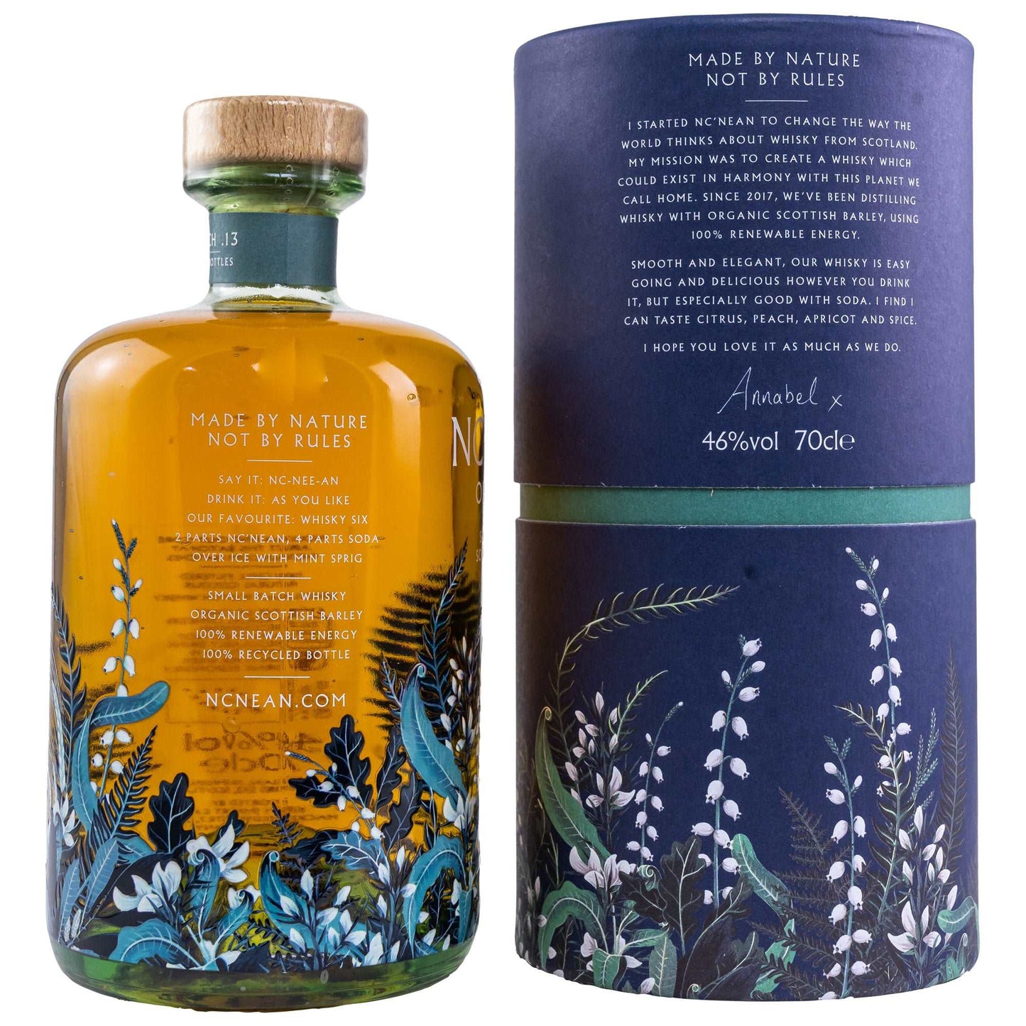 Nc'Nean | Batch 13 | Organic Single Malt Scotch Whisky | 0,7l | 46%GET A BOTTLE