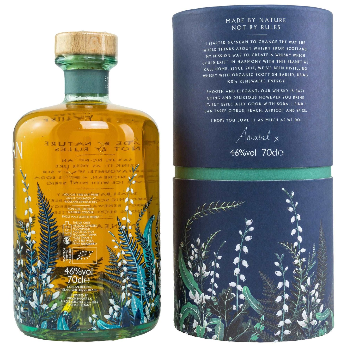 Nc'Nean | Batch 14 | Organic Single Malt Scotch Whisky | 0,7l | 46%GET A BOTTLE