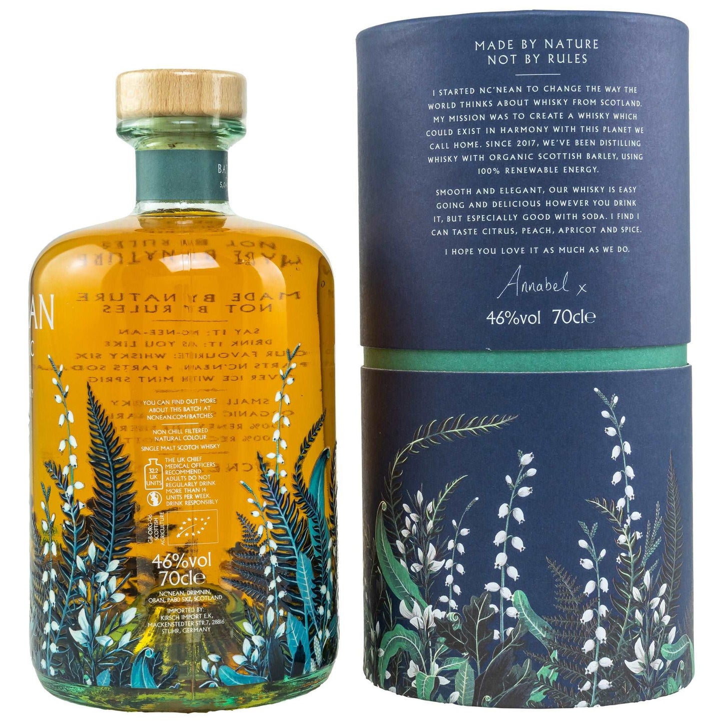 Nc'Nean | Batch 15 | Organic Single Malt Scotch Whisky | 0,7l | 46%GET A BOTTLE