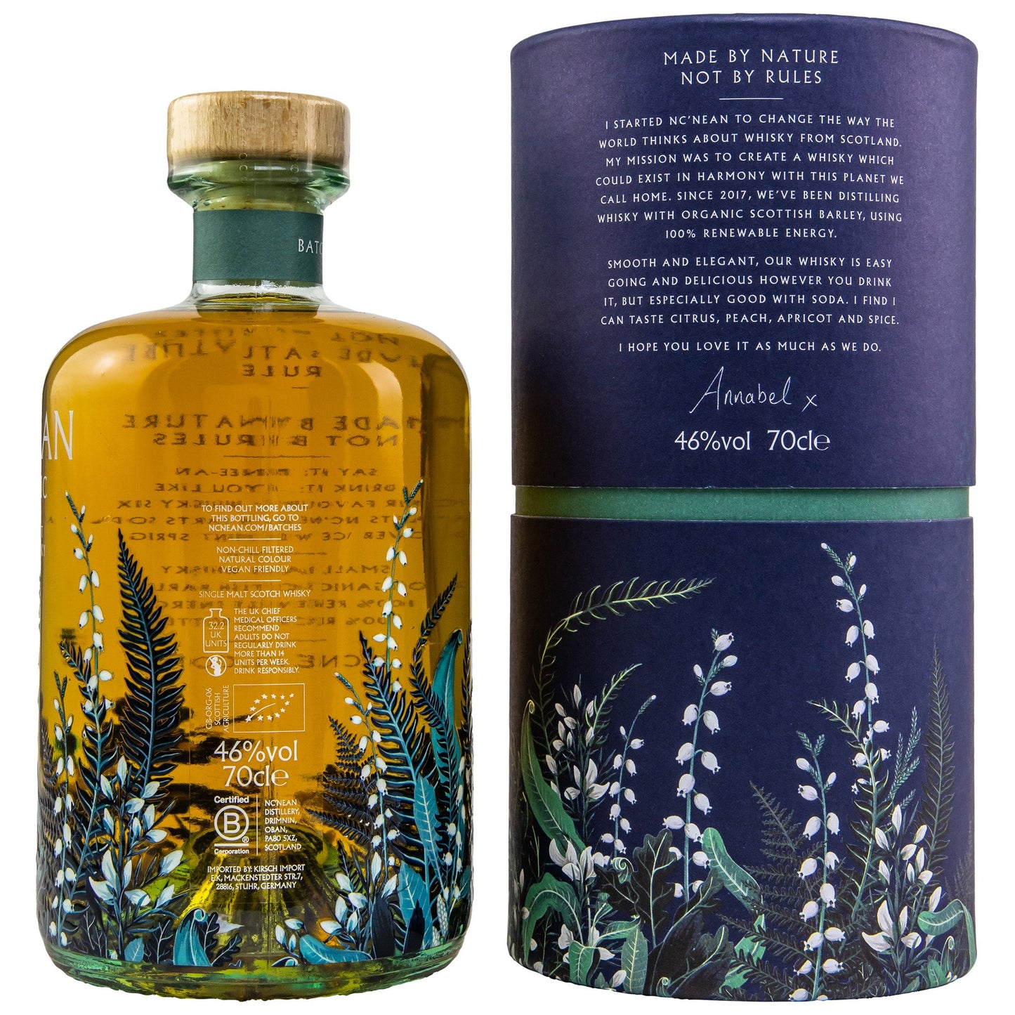 Nc'Nean | BU06 | Organic Single Malt Scotch Whisky | 0,7l | 46%GET A BOTTLE