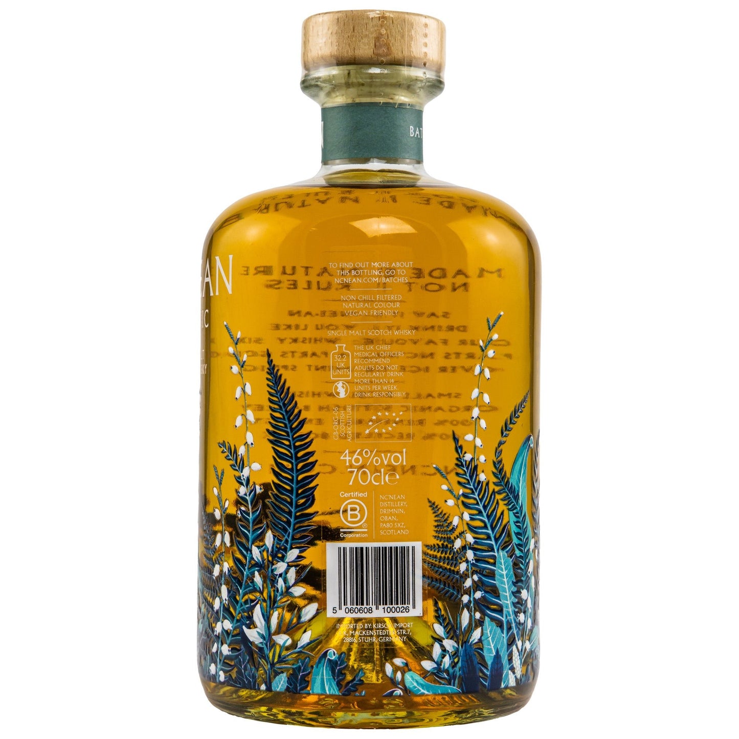 Nc'Nean | RA08 | Organic Single Malt Scotch Whisky | 0,7l | 46%GET A BOTTLE