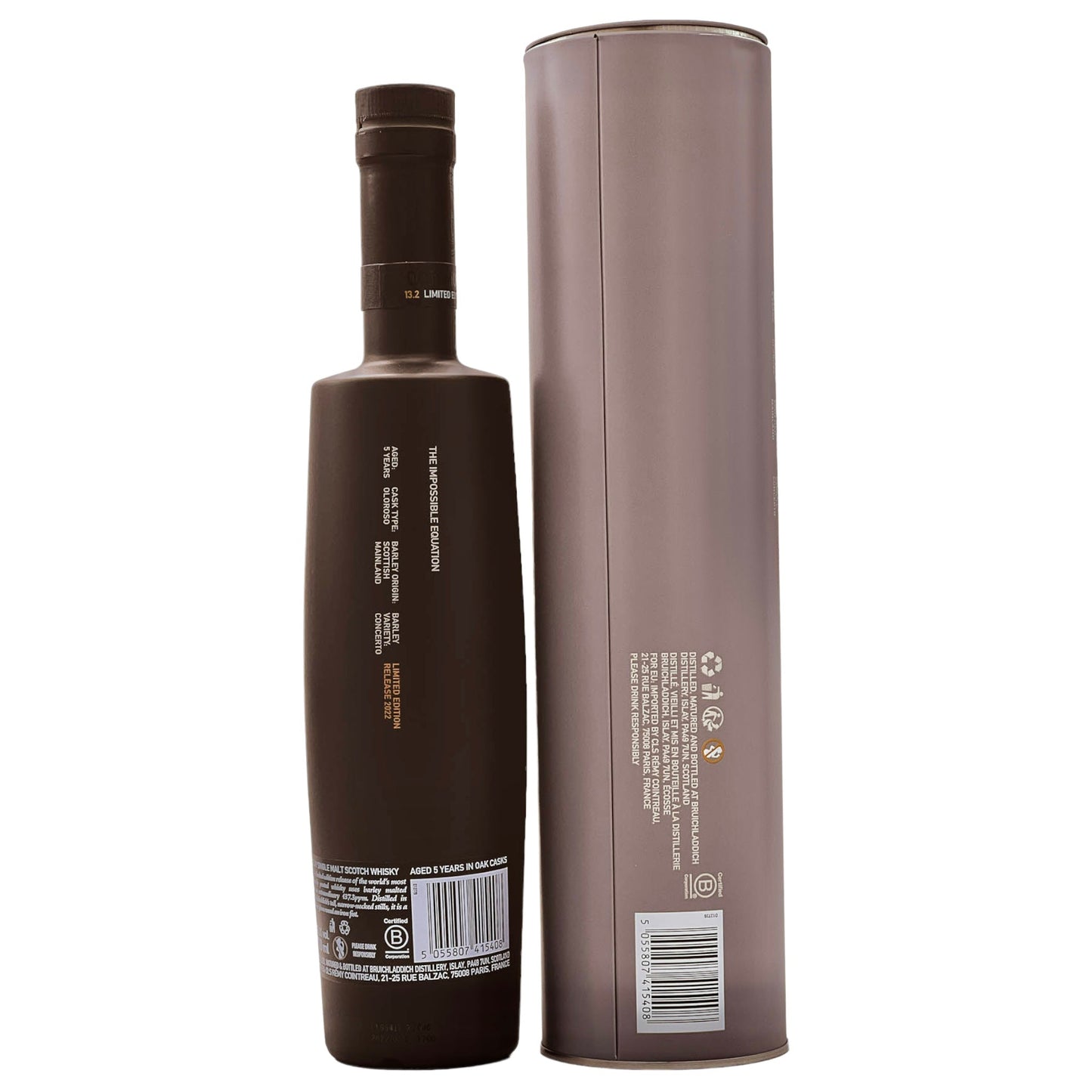 Octomore | 5 Jahre | 13.2 | PPM: 137.3 | Oloroso Sherry Casks | Bruichladdich Distillery | 0,7l | 58,3%GET A BOTTLE
