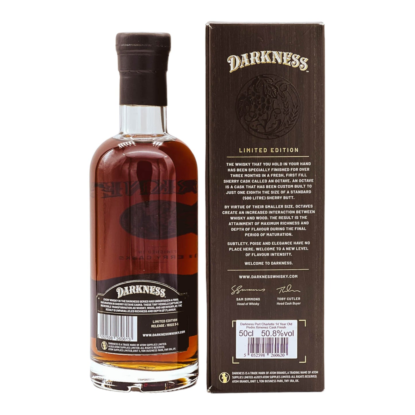 Port Charlotte | 14 Jahre | Darkness | PX Cask Finish | 0,5l | 50,8%GET A BOTTLE