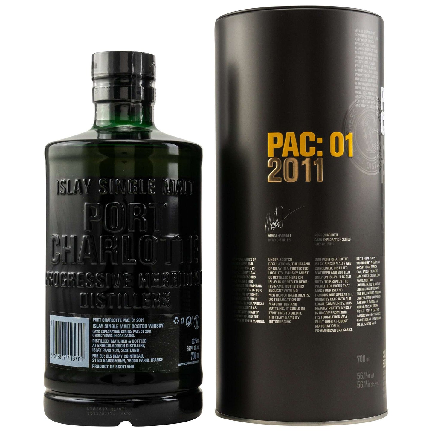 Port Charlotte | 8 Jahre | PAC: 01 2011 | 0,7l | 56,1%GET A BOTTLE