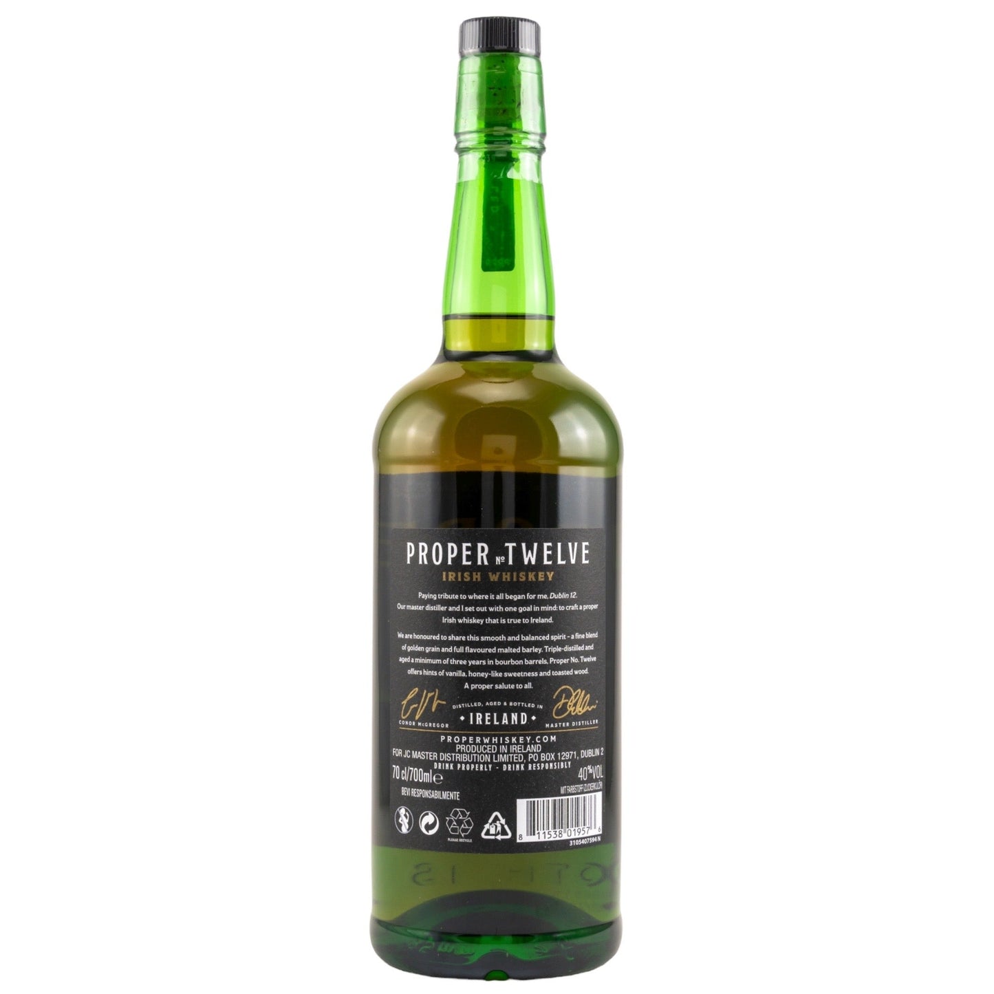 Proper No. Twelve | by Conor McGregor | Blended Irish Whiskey | 0,7l | 40%GET A BOTTLE