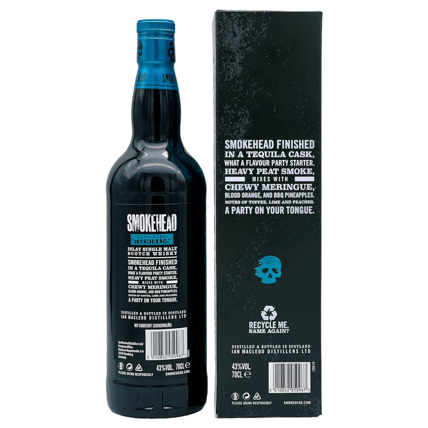 Smokehead | Tequila Cask Terminado | 0,7l | 46%GET A BOTTLE