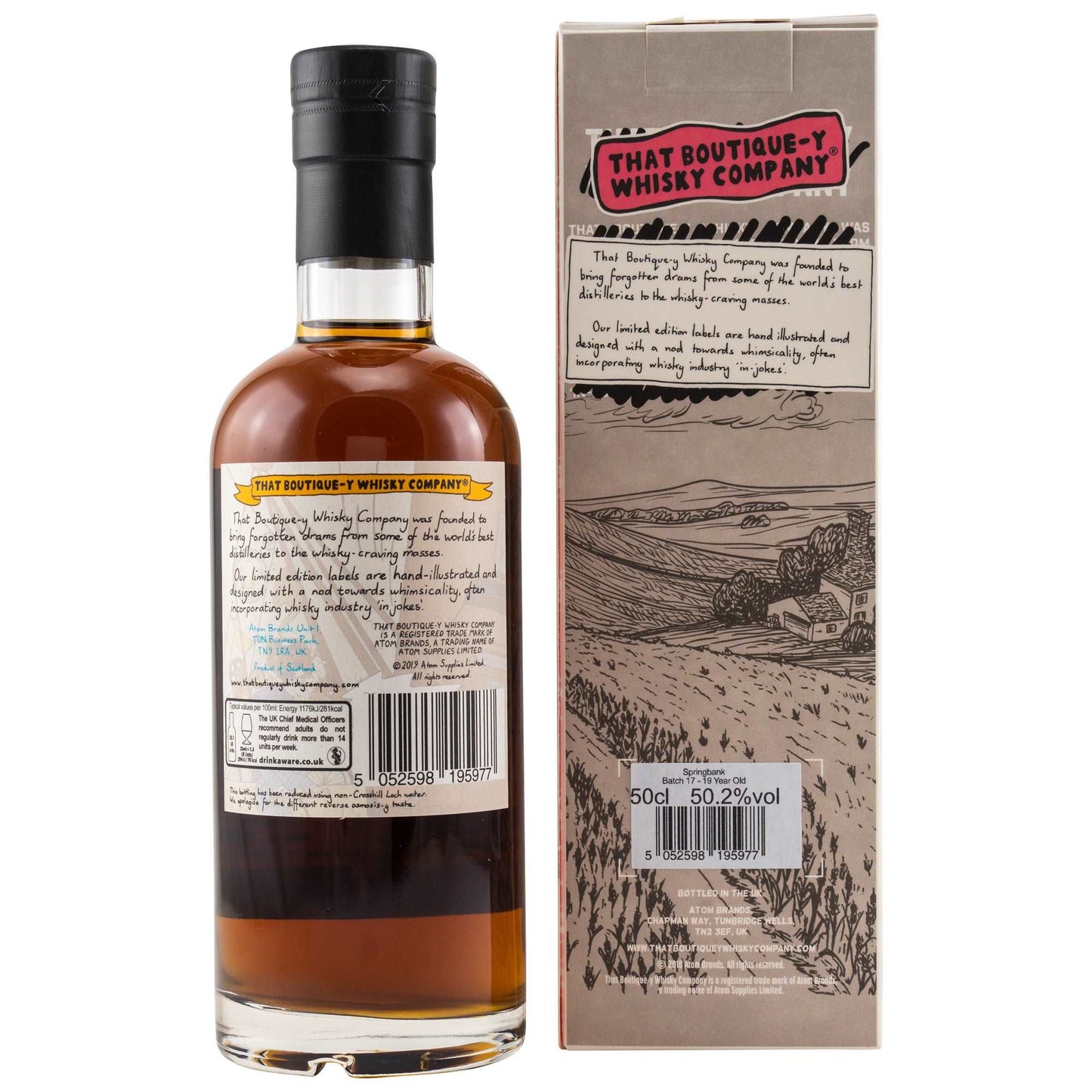 Springbank | 19 Jahre | Batch 17 | That Boutique-y Whisky Company | 0,5l | 50,2%GET A BOTTLE