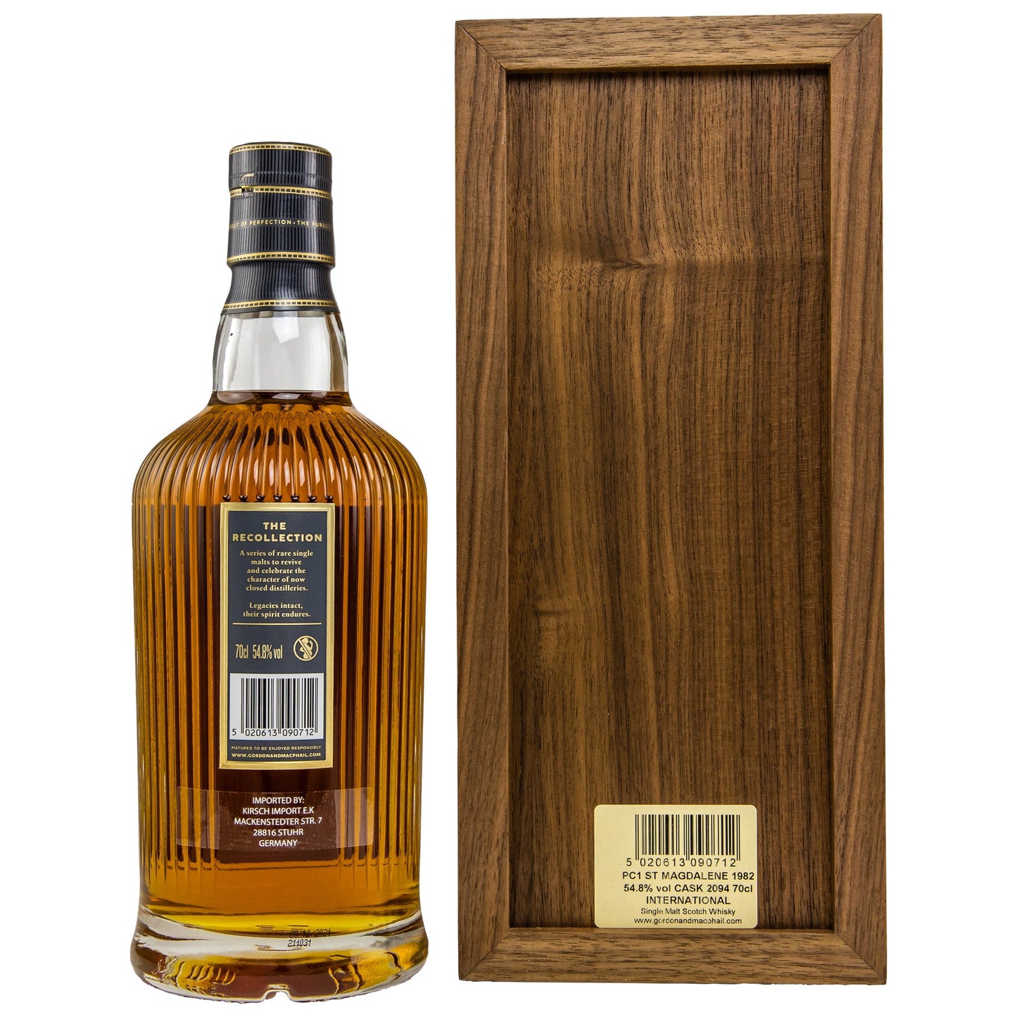 St. Magdalene | 39 Jahre | 1982/2021 | Cask #2094 | Gordon & MacPhail | Private Collection | 0,7l | 54,8%GET A BOTTLE