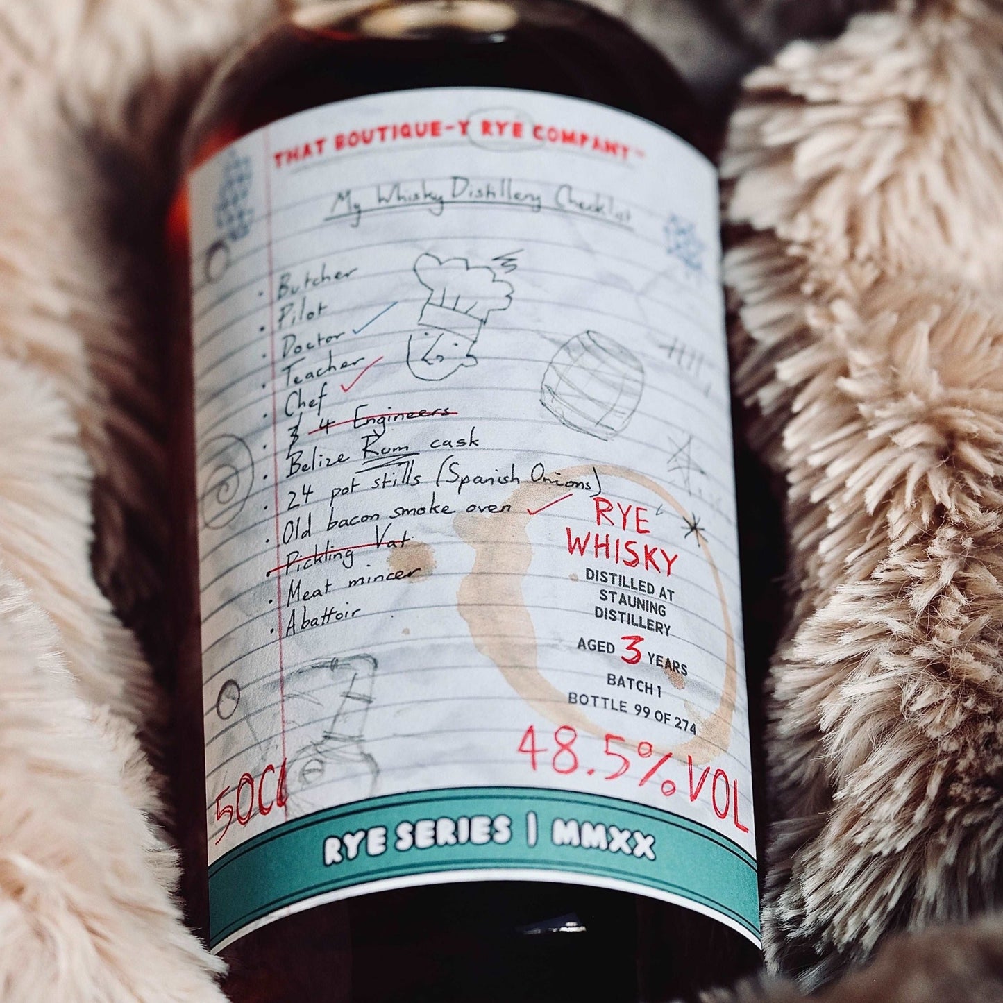 Stauning | 3 Jahre | That Boutique-y Rye Whisky | Danish Whisky | 0,5l | 48,5%GET A BOTTLE