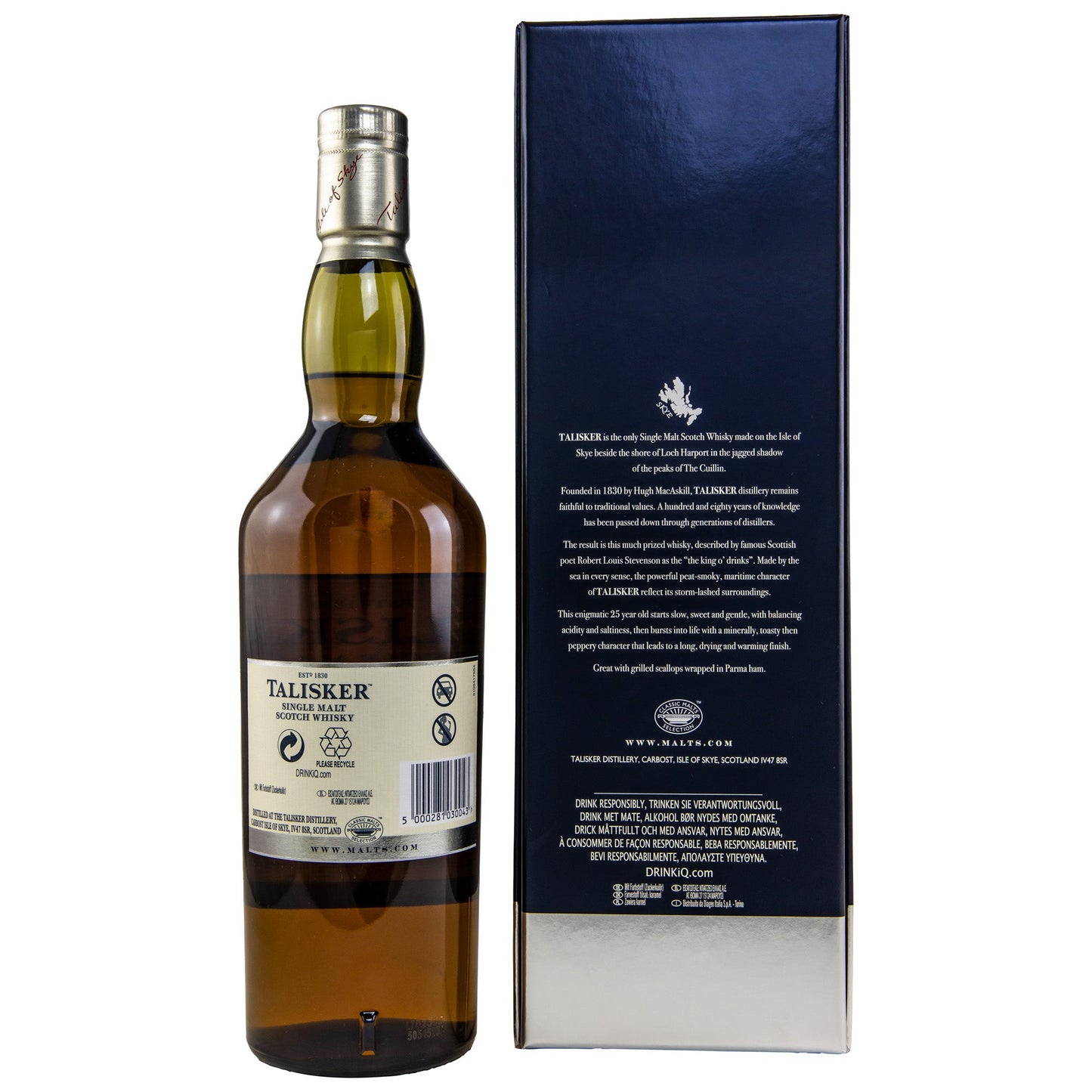 Talisker | 25 Jahre | 2017 Release | 0,7l | 45,8%GET A BOTTLE