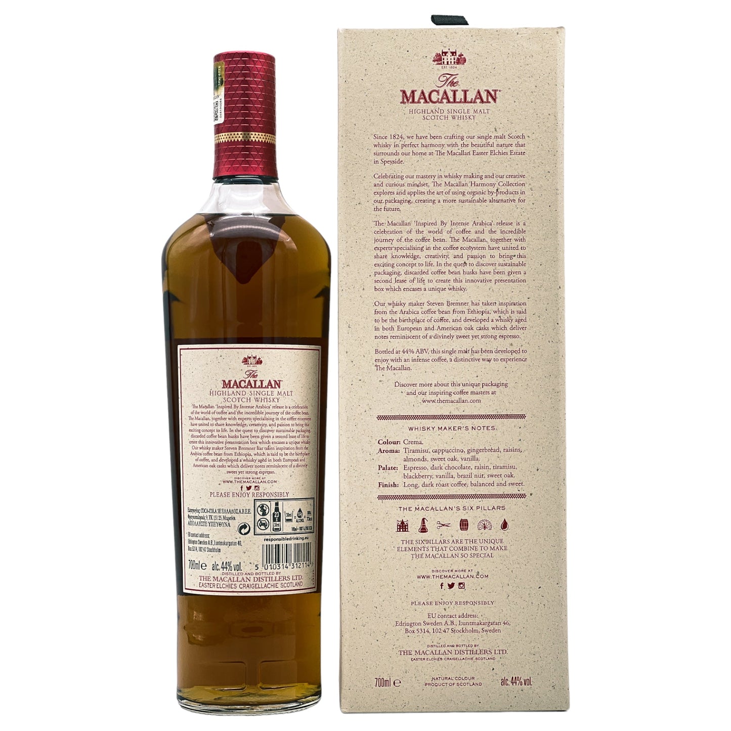 The Macallan | Harmony Collection Intense Arabica | Limited 2022 Release | 0,7l | 44%GET A BOTTLE