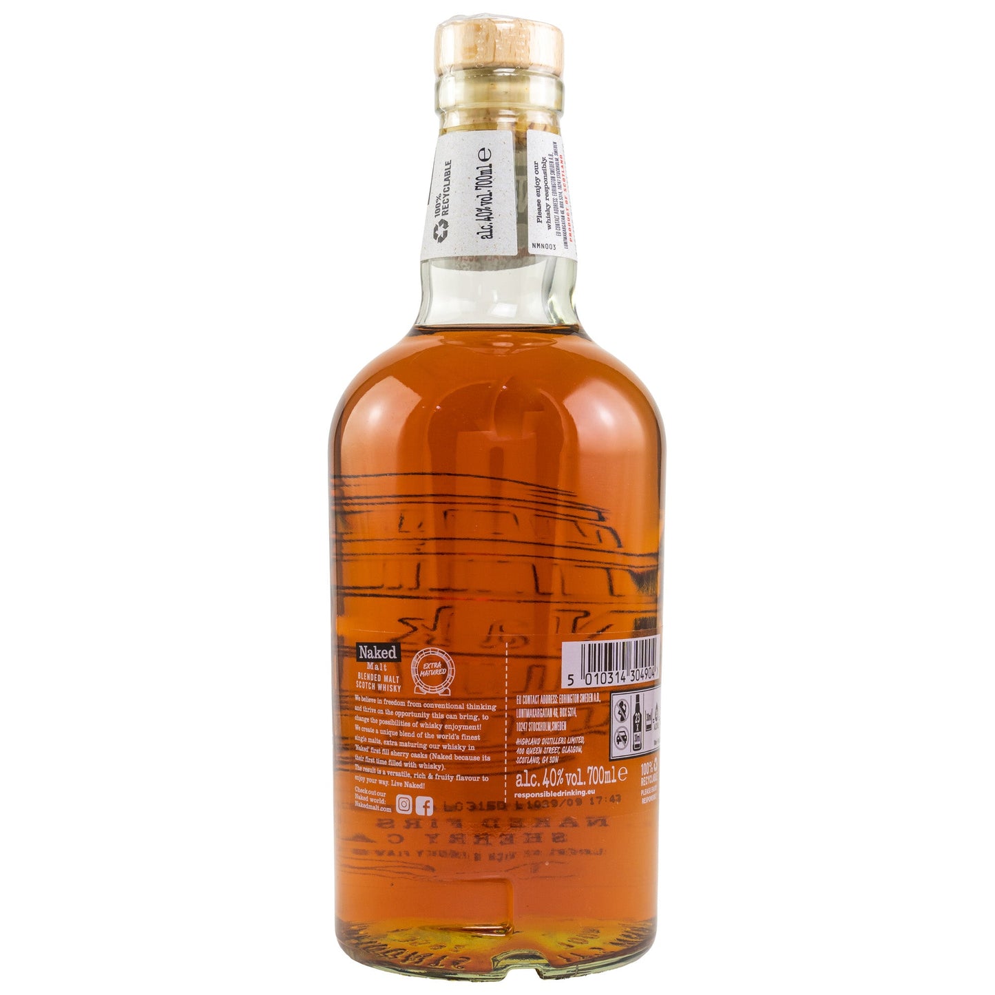 The Naked Malt | Blended Malt Scotch Whisky | 0,7l | 40%GET A BOTTLE