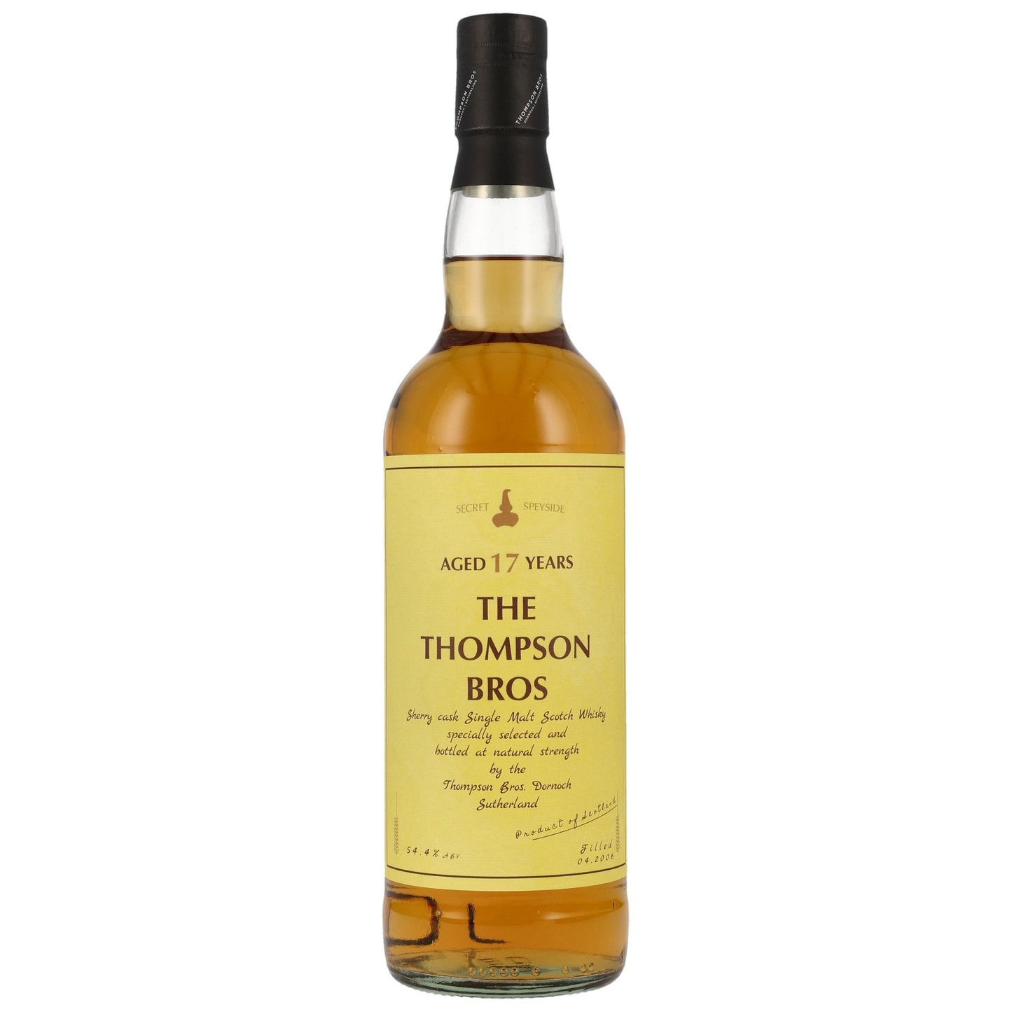 Thompson Bros. | Secret Speyside | 2006/2023 | 17 Jahre | 54,4%GET A BOTTLE