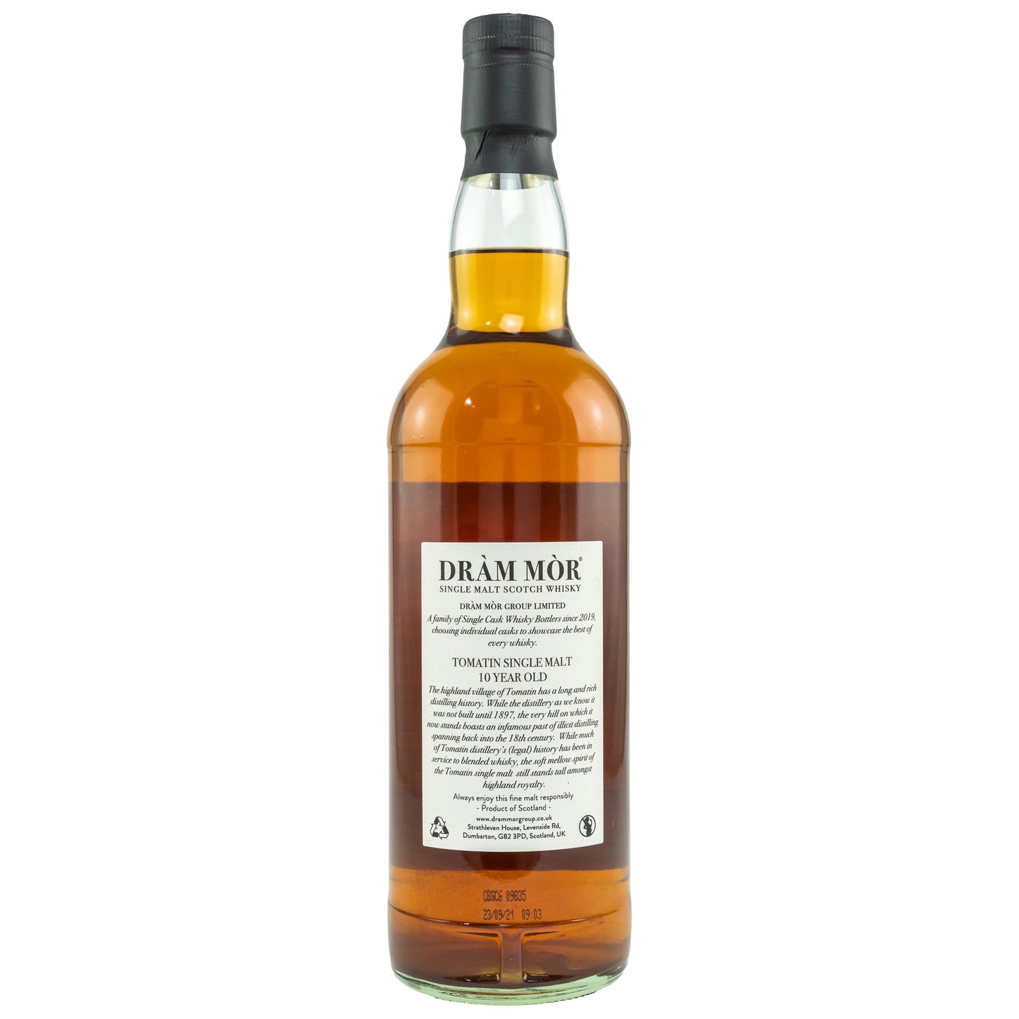 Tomatin | 10 Jahre | Dram Mor | White Port Cask Finish #150 | 0,7l | 53,1%GET A BOTTLE