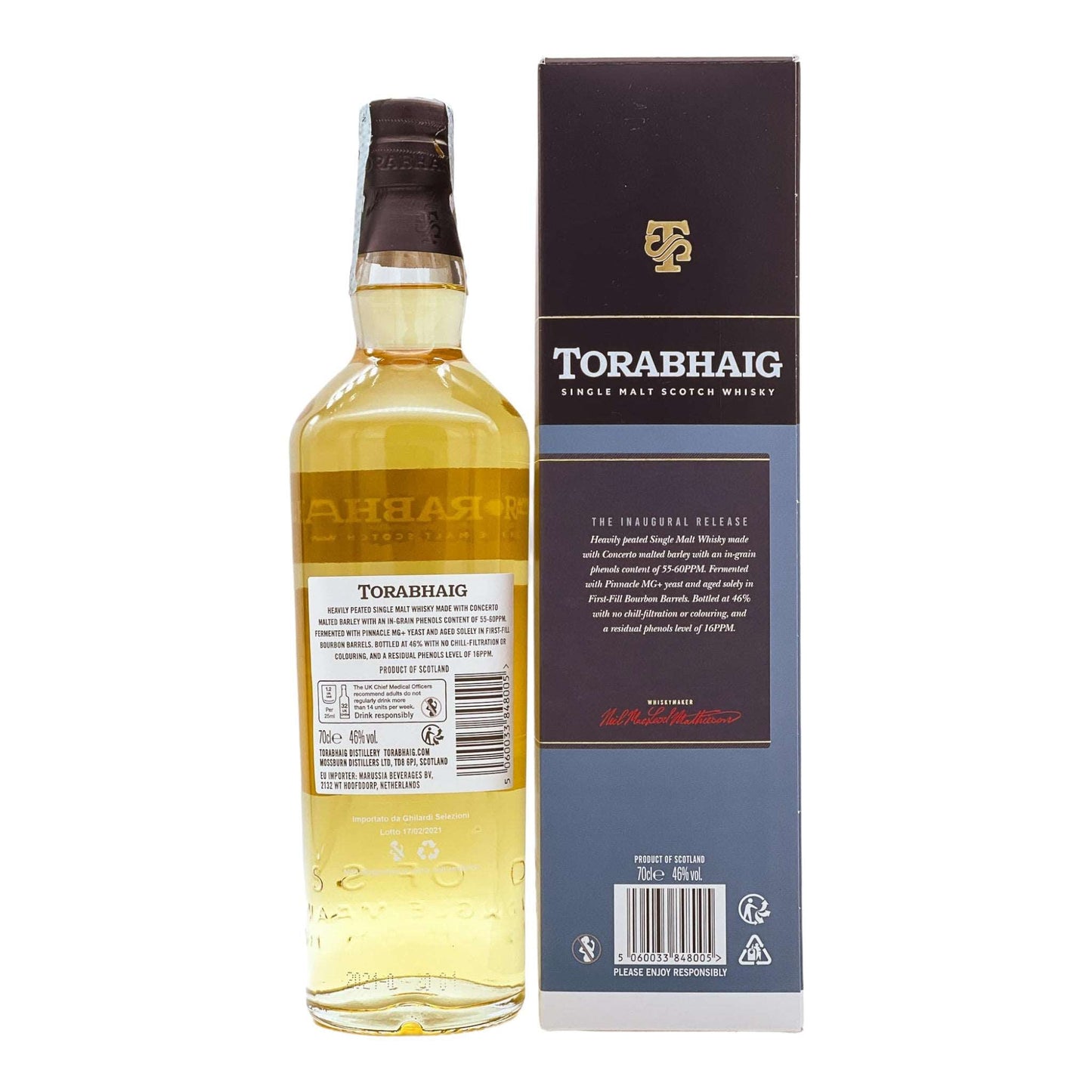 Torabhaig | 2017 Inaugural Release | The Legacy Series | 0,7l | 46%GET A BOTTLE