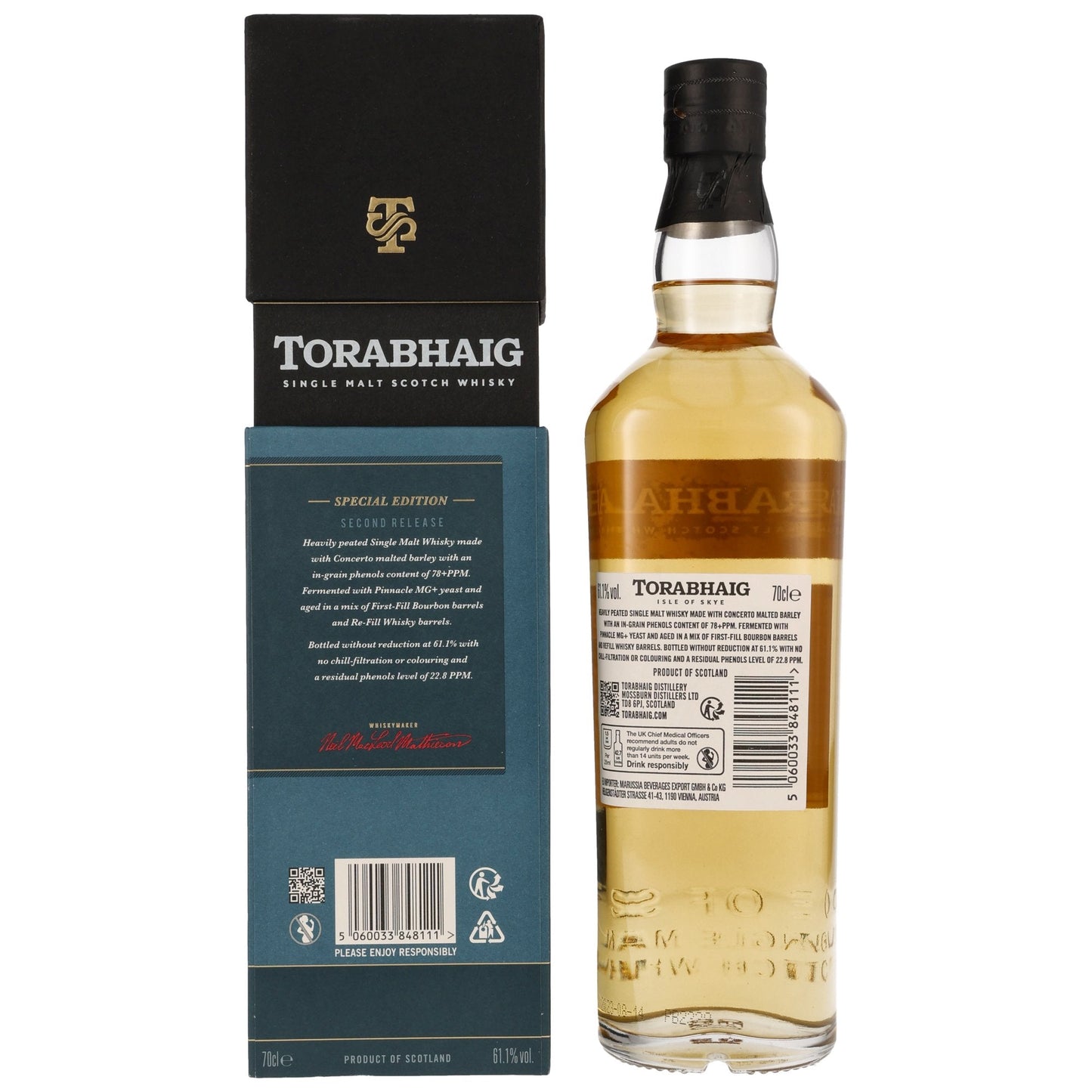 Torabhaig | Allt Gleann | The Legacy Series | Batch Strength | 61,1%GET A BOTTLE