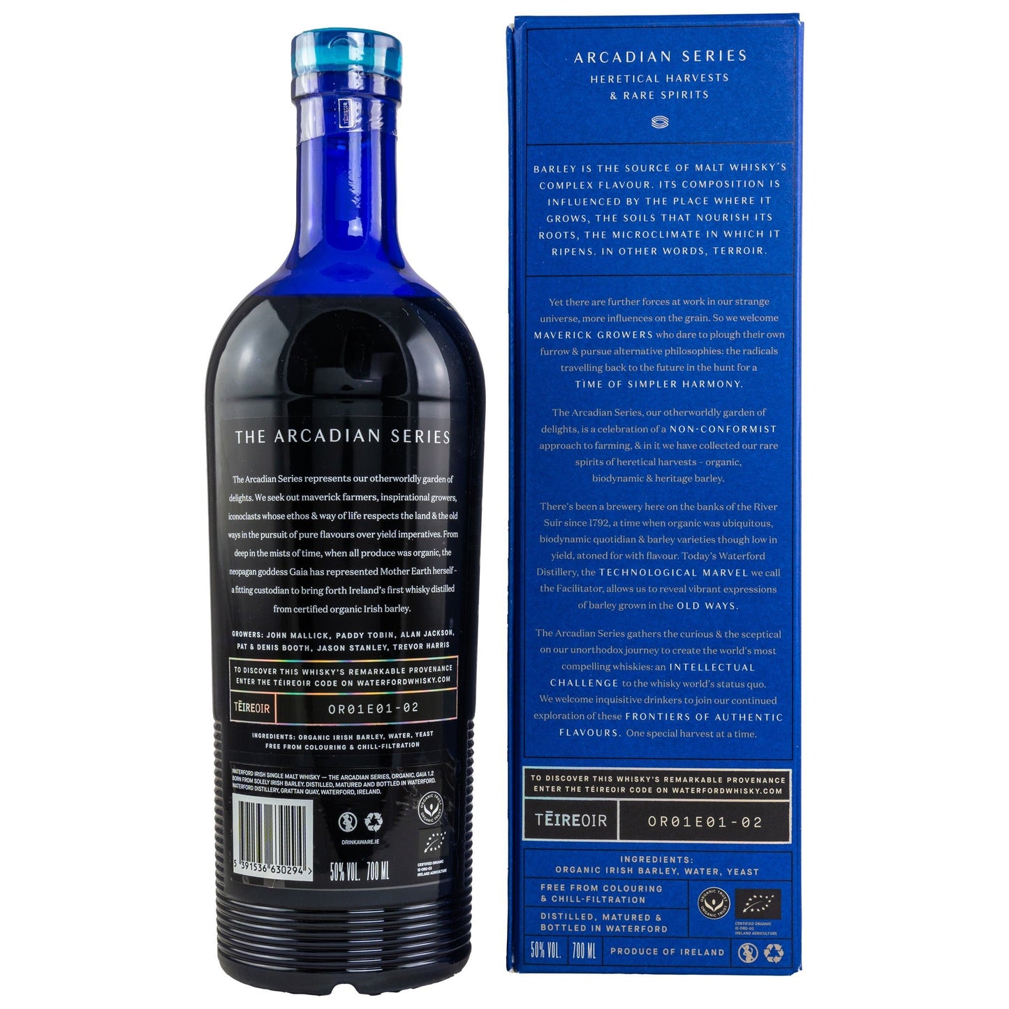 Waterford | Gaia 1.2 | The Arcadian Organic | Irish Whiskey | 50%GET A BOTTLE