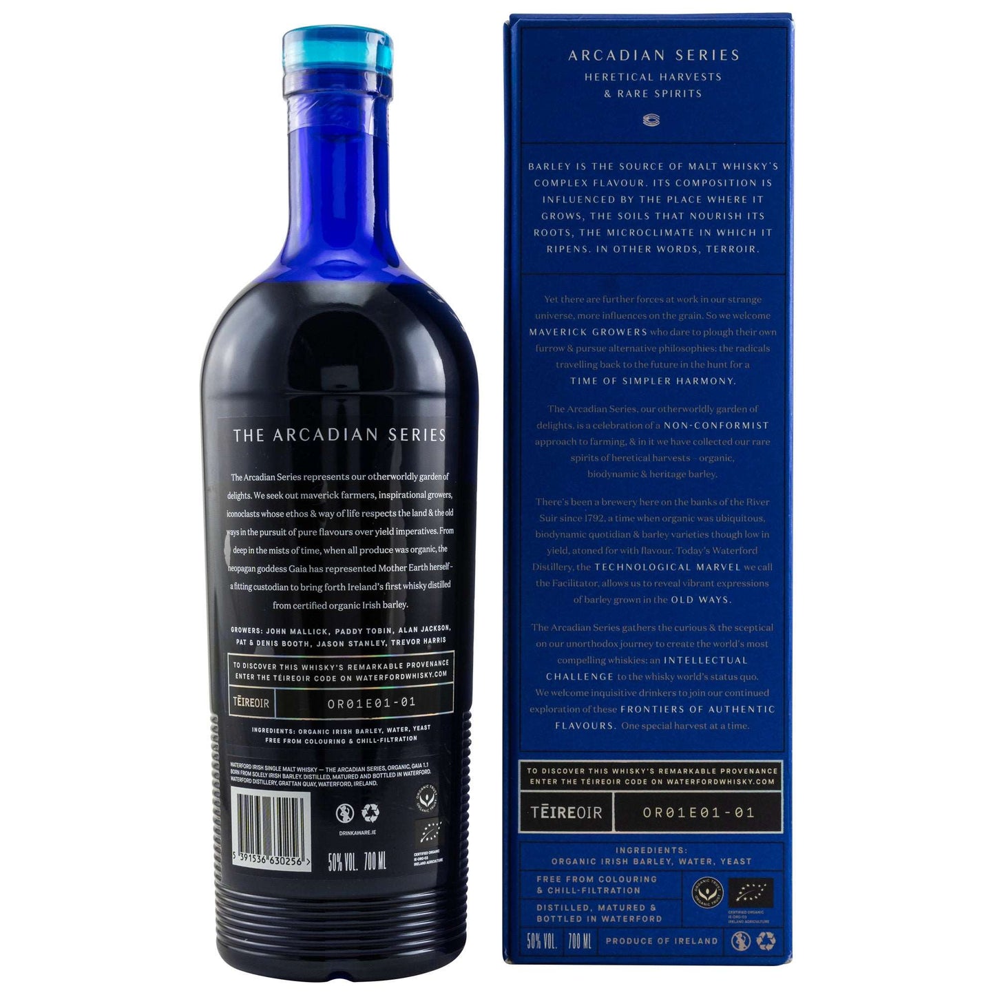 Waterford | The Arcadian Organic Gaia 1.1 | Irish Whiskey | 0,7l | 50%GET A BOTTLE