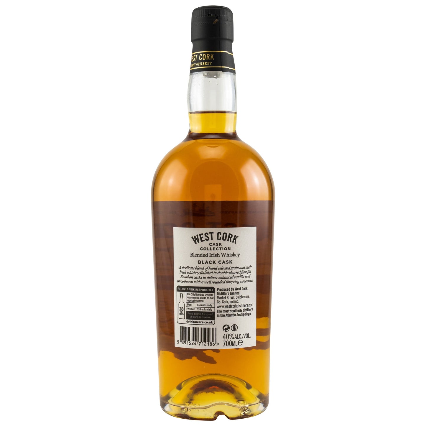 West Cork | Black Cask | Blended Irish Whiskey | 0,7l | 40%GET A BOTTLE